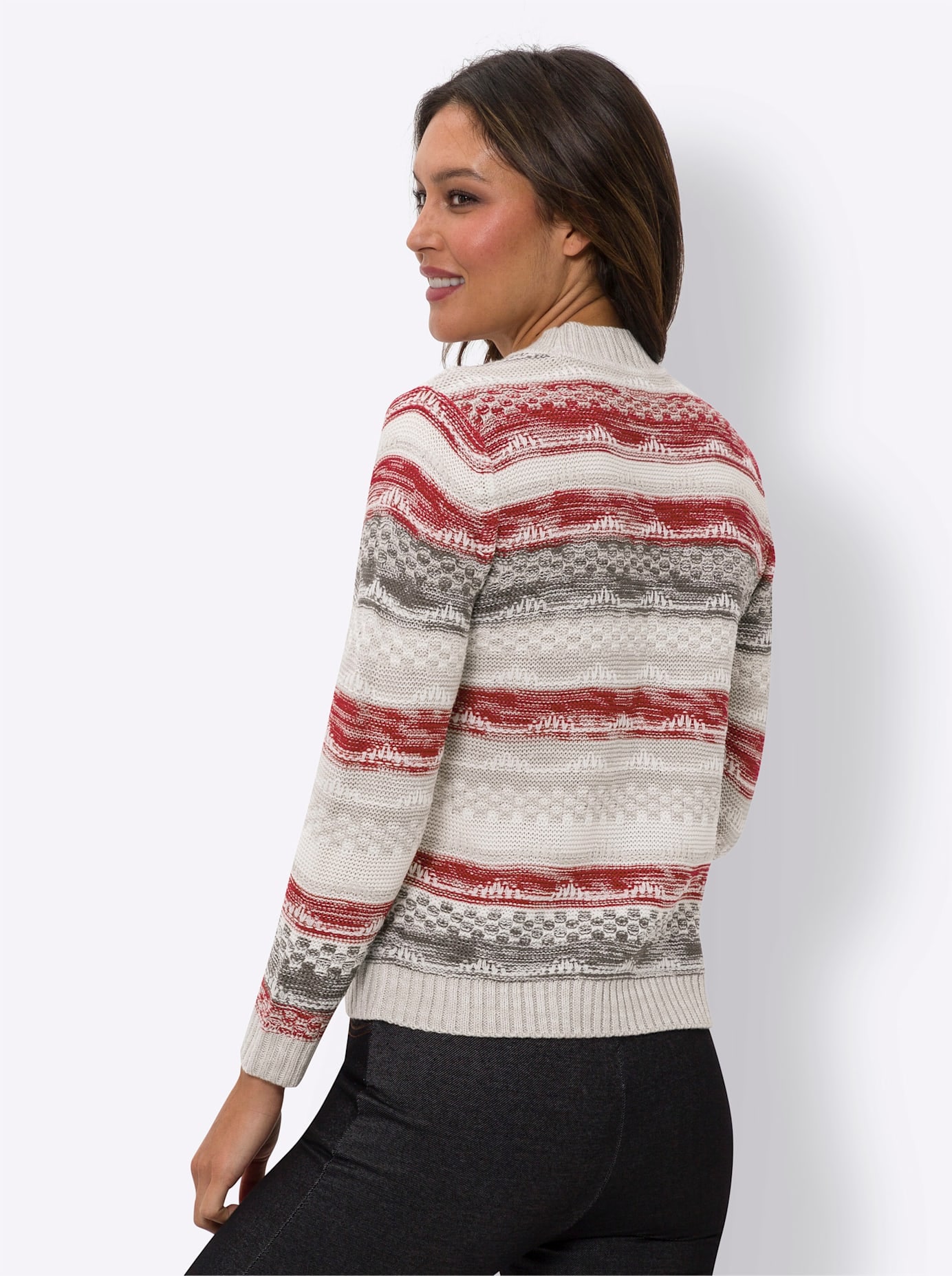 Classic Basics Stehkragenpullover »Langarm-Pullover«