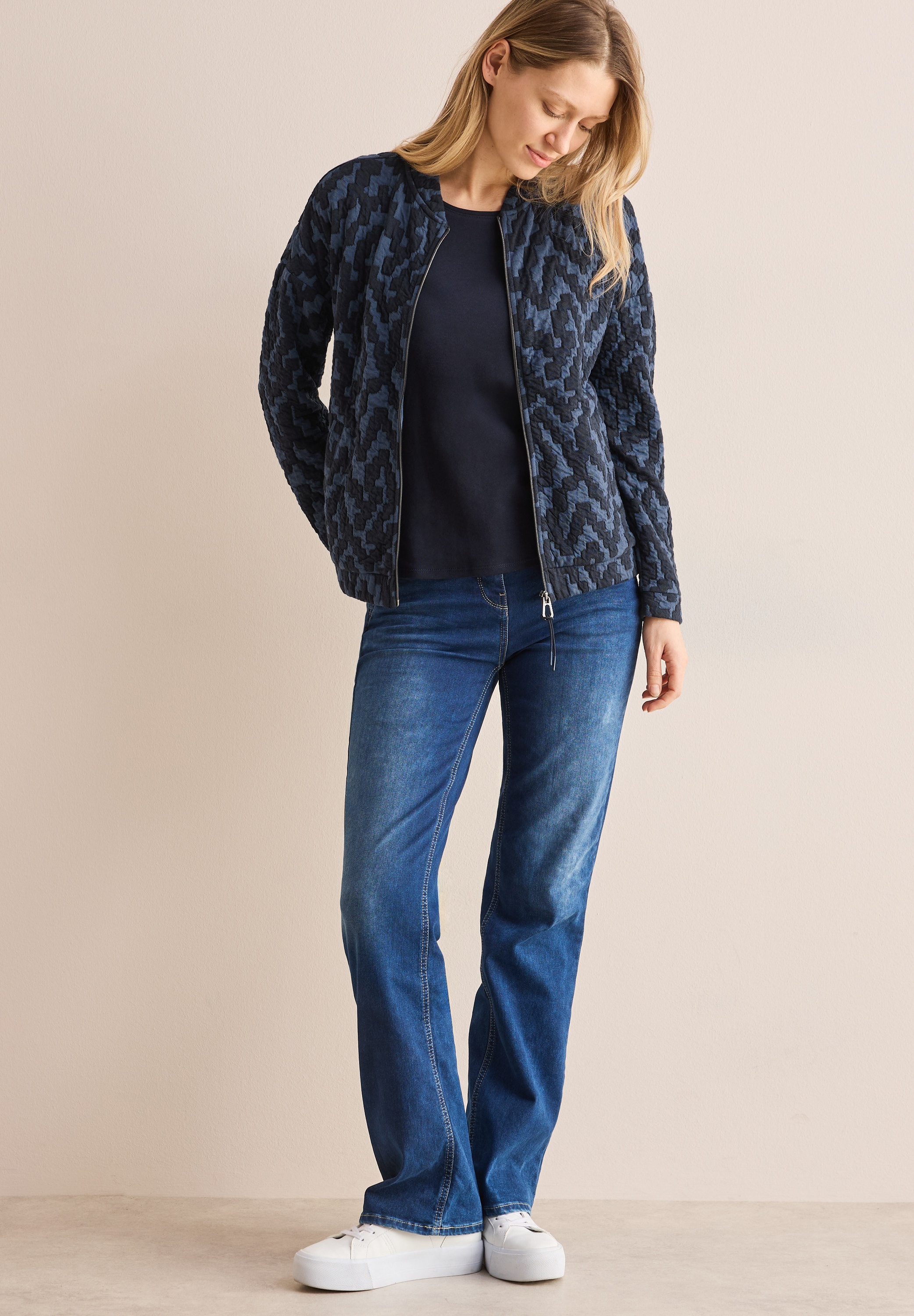 Cecil Bomberjacke, mit Jacquard-Muster