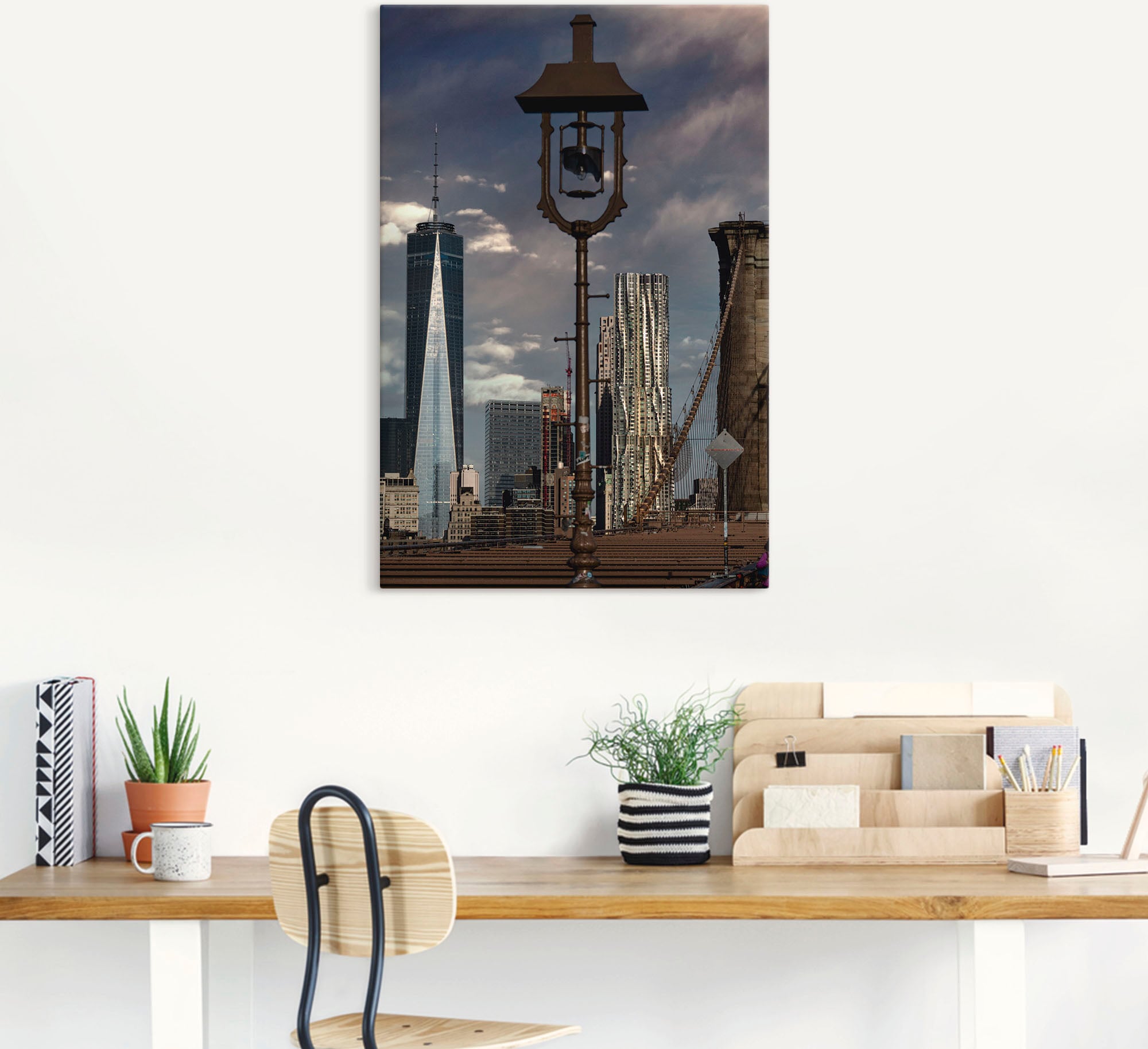 Artland Leinwandbild »New York One World Trade Center«, New York, (1 St.), auf Keilrahmen gespannt