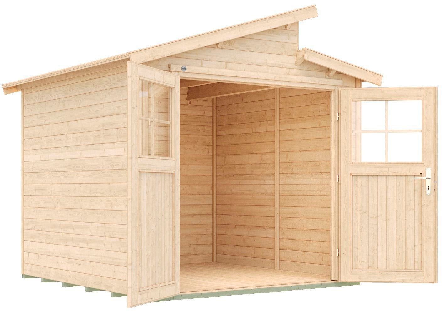 weka Gartenhaus »226 Gr.2, natur, 21 mm«