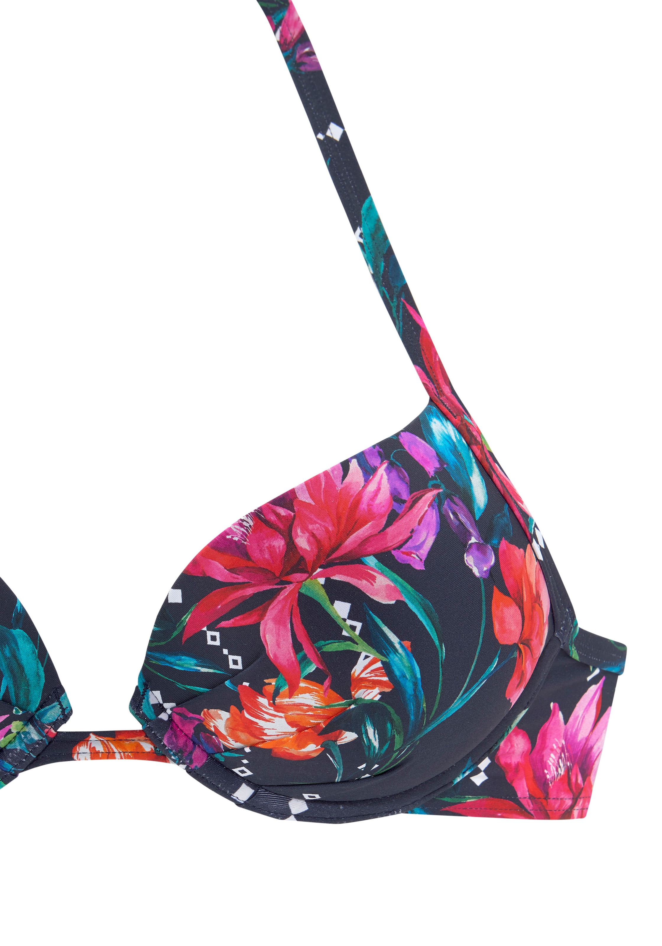 Sunseeker Push-Up-Bikini-Top »Modern«, mit Blumenprint