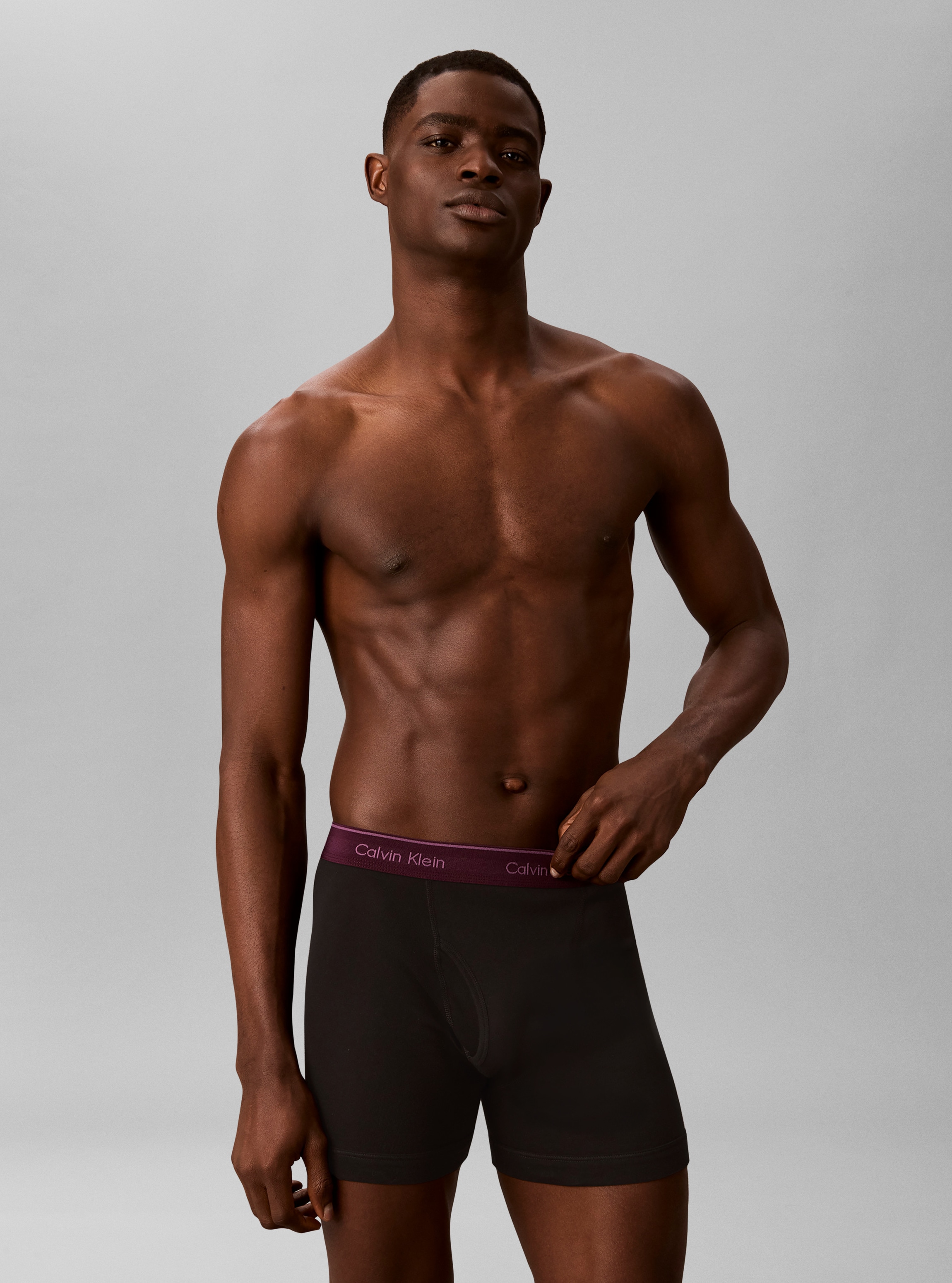 Calvin Klein Underwear Boxershorts »Boxer Brief 5PK« Packung, 5er-Pack,  Regular fit mit gerader Beinform