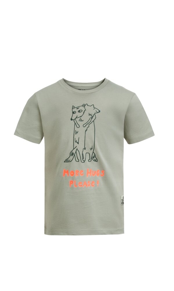 Jack Wolfskin T-Shirt »MORE HUGS T K«, mit Umarmungsmotiv