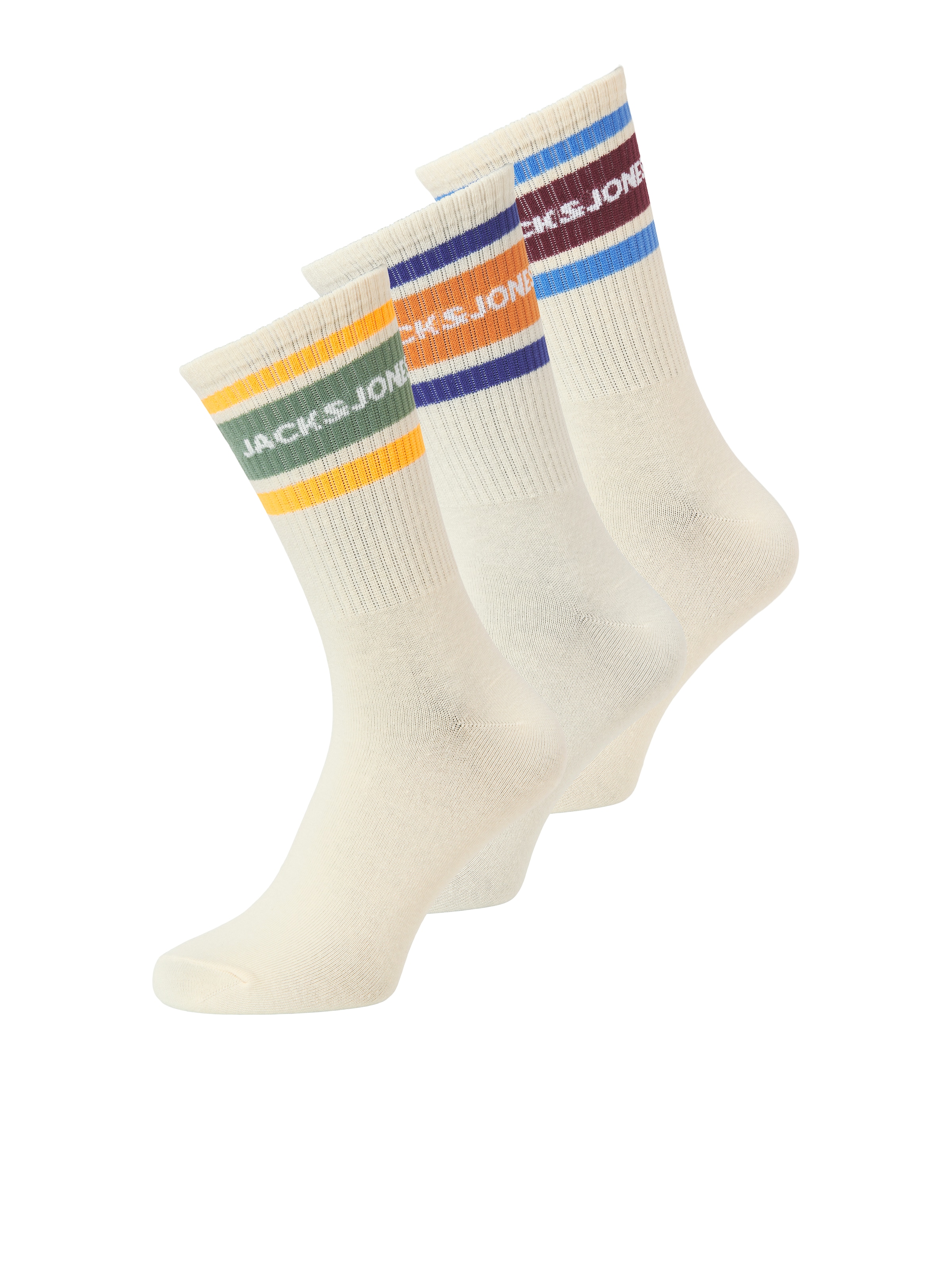Jack & Jones Freizeitsocken »JACNICE TENNIS SOCKS 3 PACK SN« 3 Paar tlg.