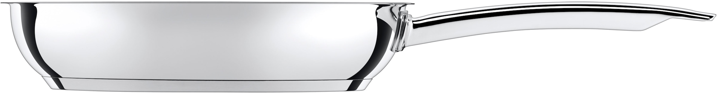 WMF Bratpfanne »Durado«, Cromargan® Edelstahl Rostfrei 18/10, (1 tlg.), Antihaftversiegelung, Induktion