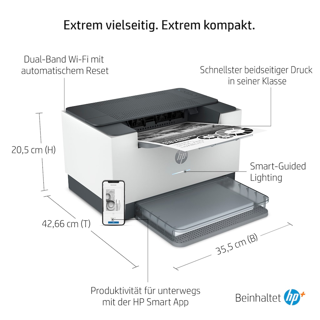 HP Laserdrucker »LaserJet M209dwe«