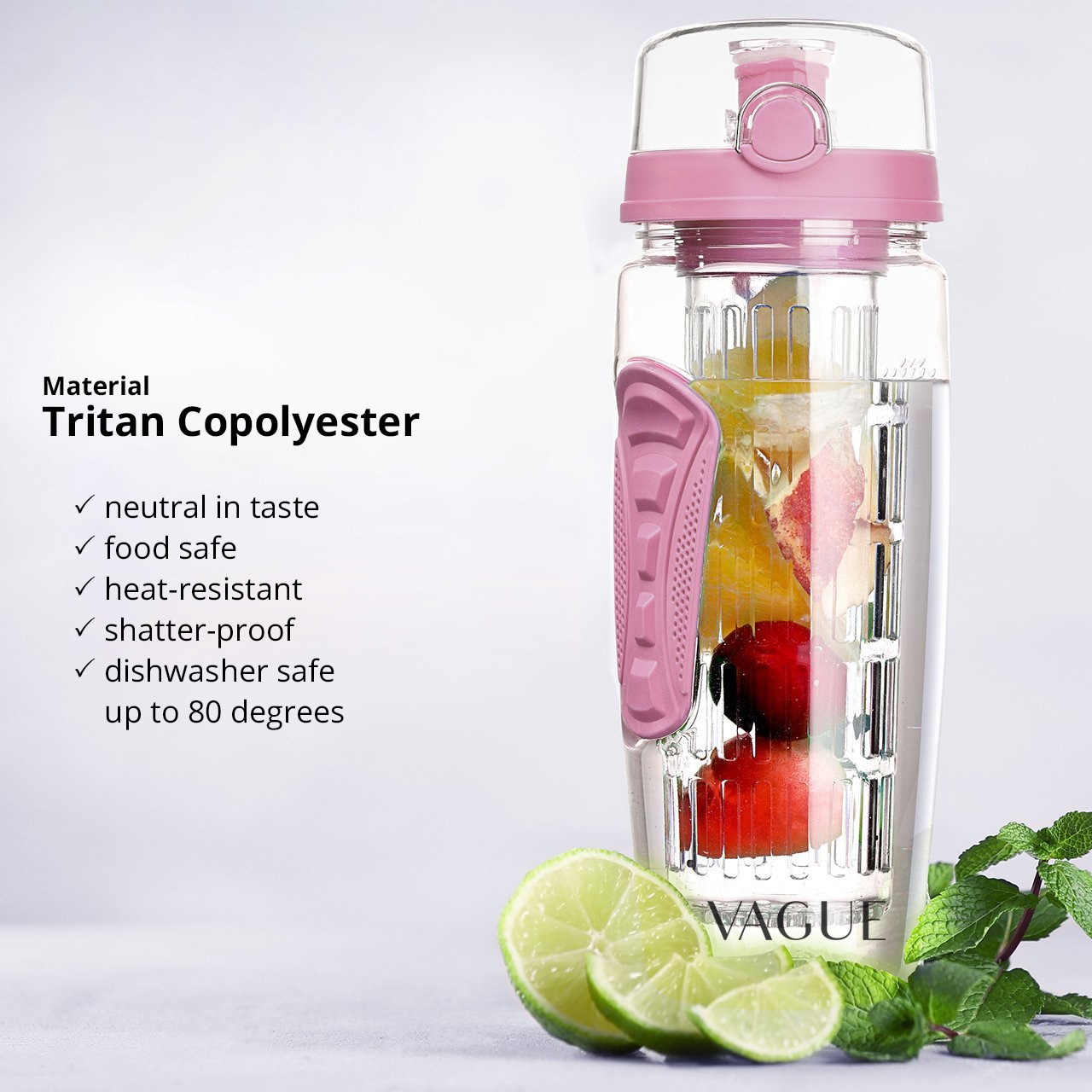 LA VAGUE Trinkflasche »Trinkflasche mit Einsatz VITALITY«