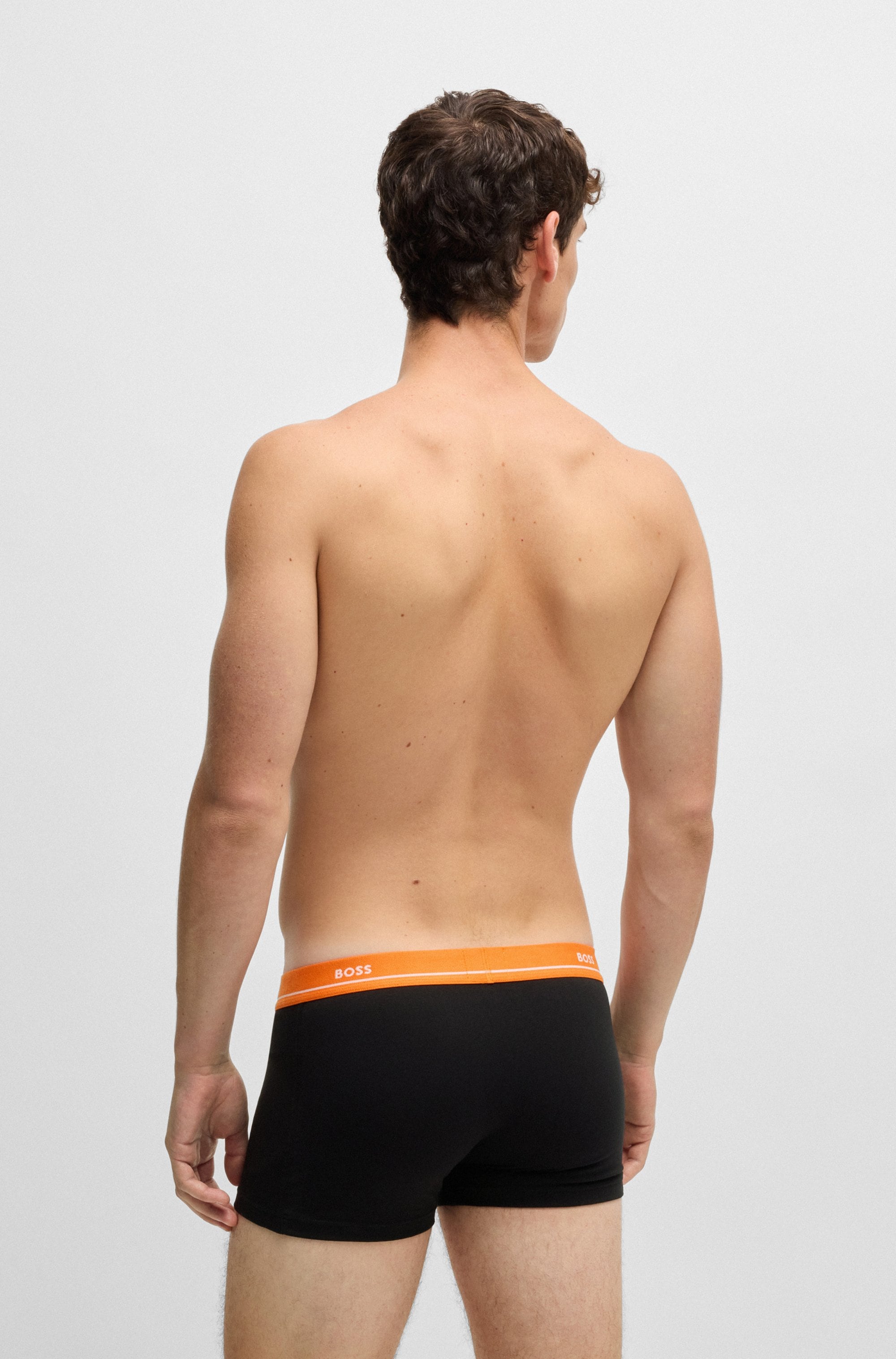 BOSS Boxershorts, (Packung, 5 St., 5er-Pack), mit Logoschriftzug
