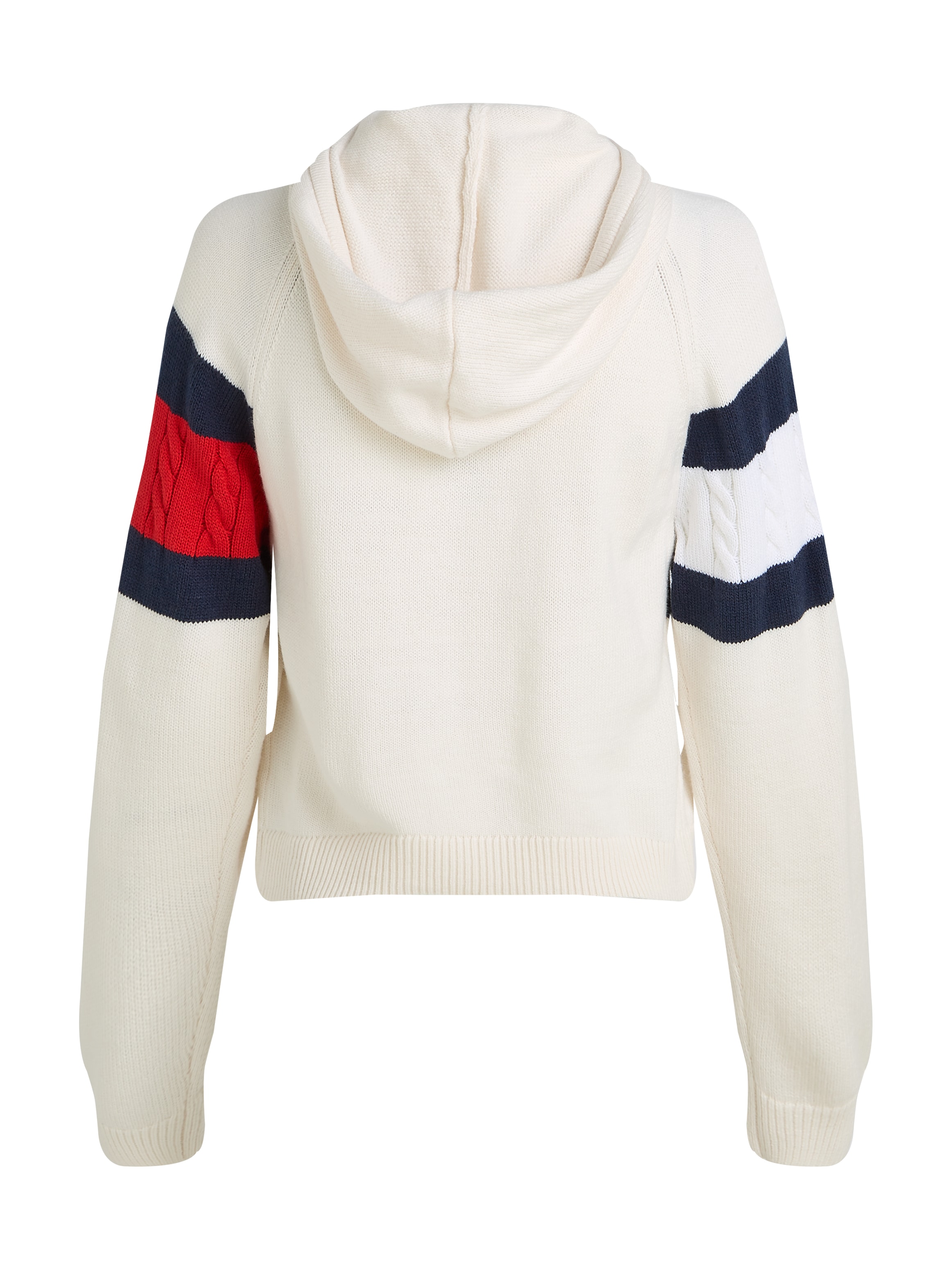 Tommy Jeans Kapuzenpullover »TJW CENTER FLAG HOOD SWEATER EXT«, mit Kapuze, großem Logo-Flag