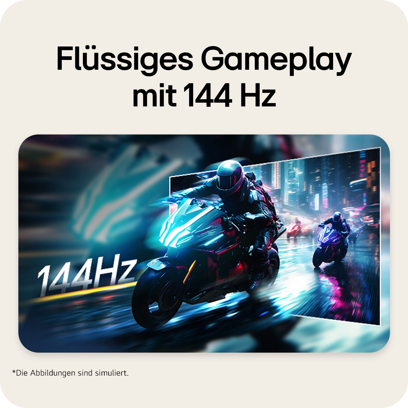 LG Curved-LED-Monitor »34U640B« 86 cm/34 ″  3440 x 1440 px UWQHD 5 Reaktionszeit 144 Hz