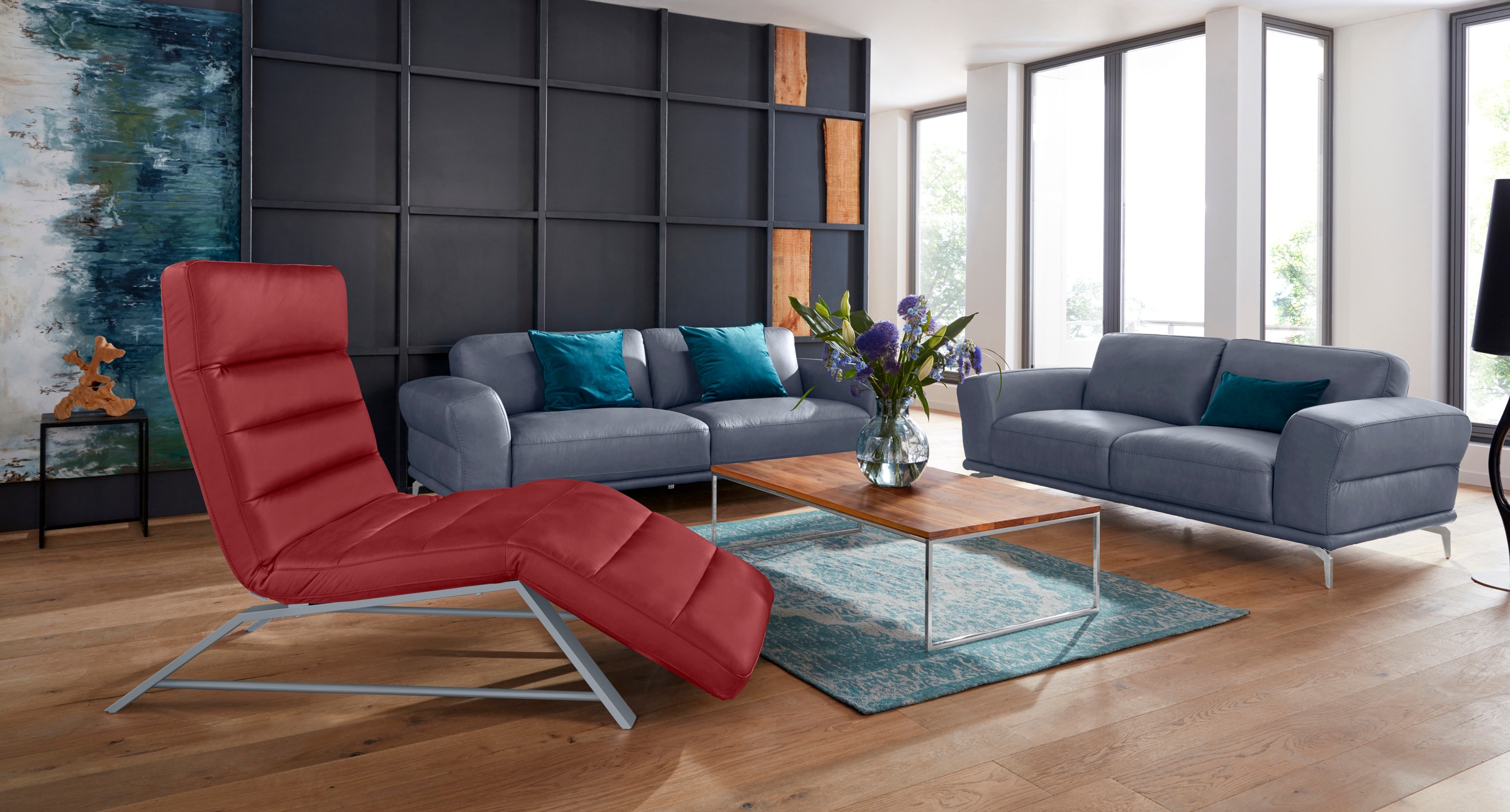 W.SCHILLIG Relaxliege »daily dreams«, Funktionsliege wahlweise mit Motor, Gestell matt, Breite 75 cm