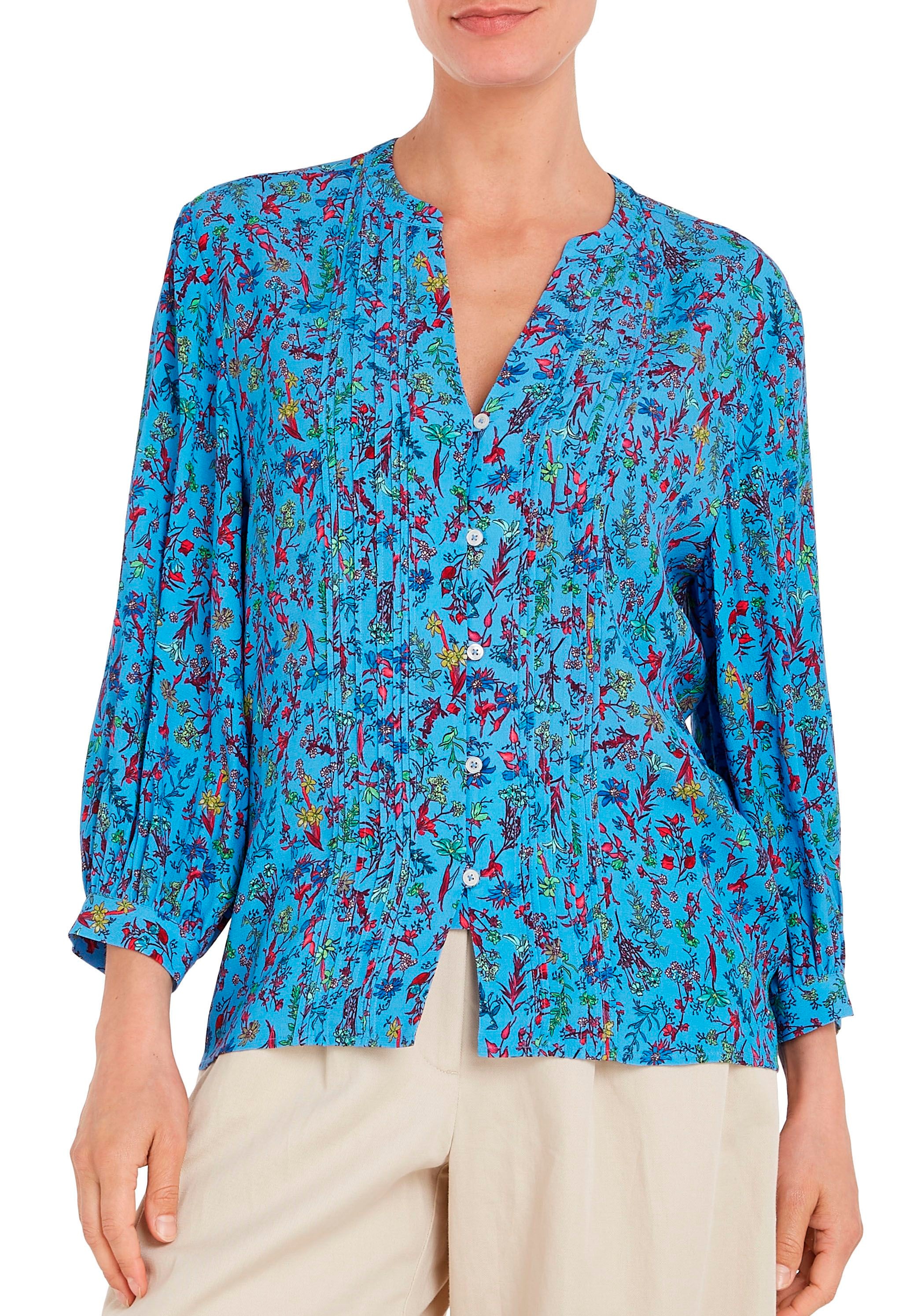 Tommy Hilfiger Curve Druckbluse »CRV VIS FLORAL V-NECK SHIRT MS«, mit floralem... kaufen