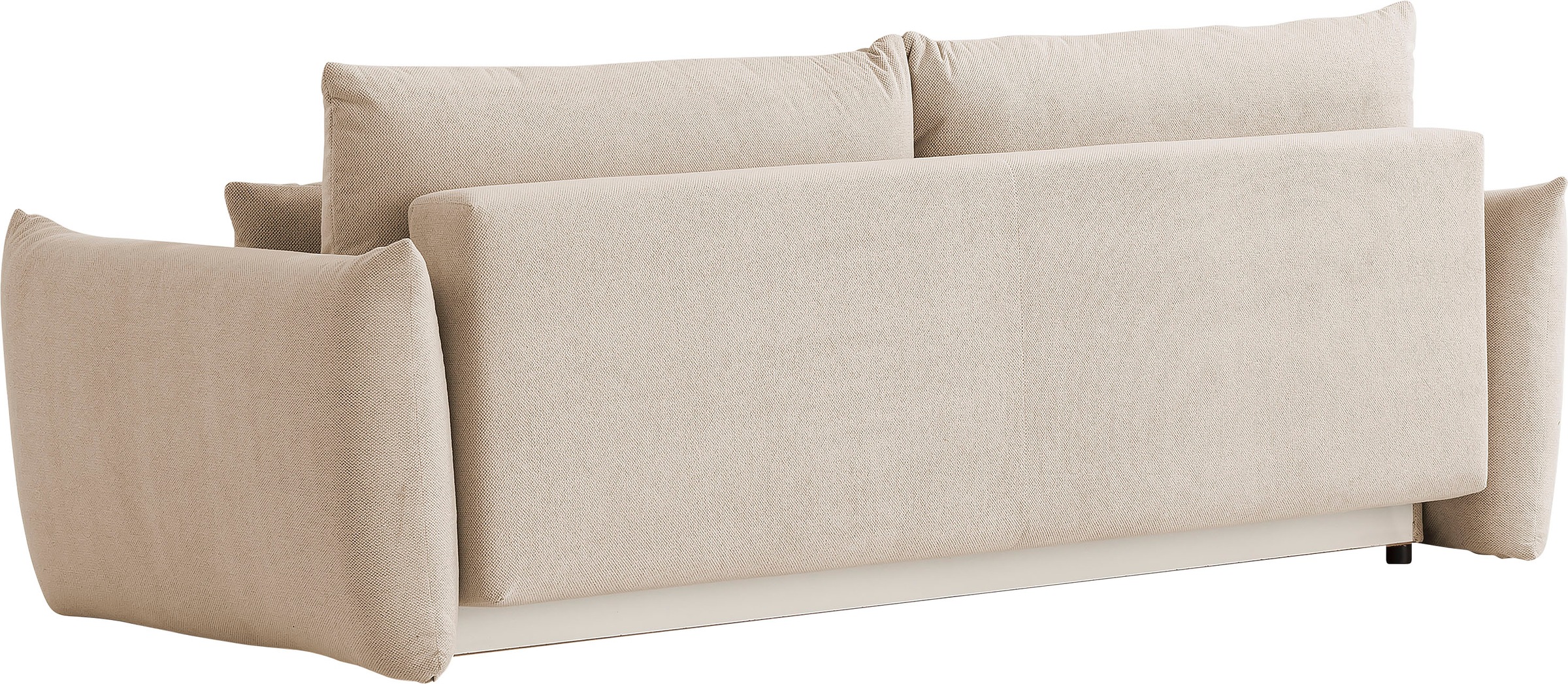 INOSIGN 3-Sitzer »MAVAS Schlafsofa mit Bettkasten«, ca.240/108cm (Liegefläche 212/145 cm), Cord, Chenille, Struktur