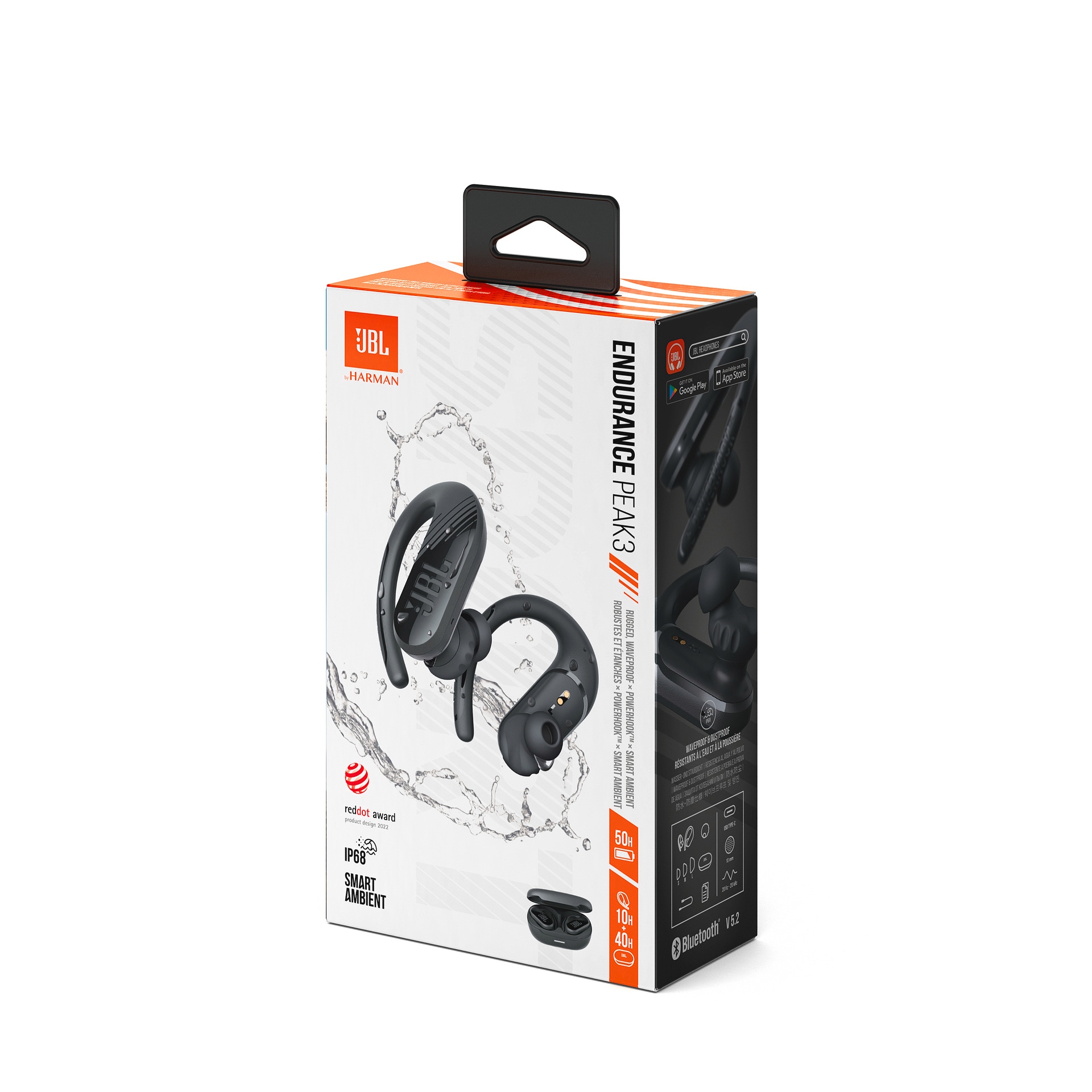 JBL wireless In-Ear-Kopfhörer »Endurance PEAK 3 - TW Sport Earbuds«