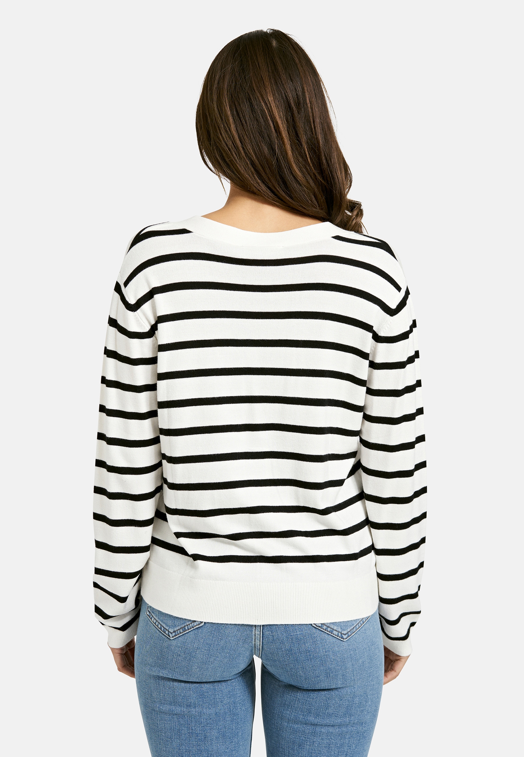 Smith & Soul Strickjacke mit V-Ausschnitt, Viskosemix