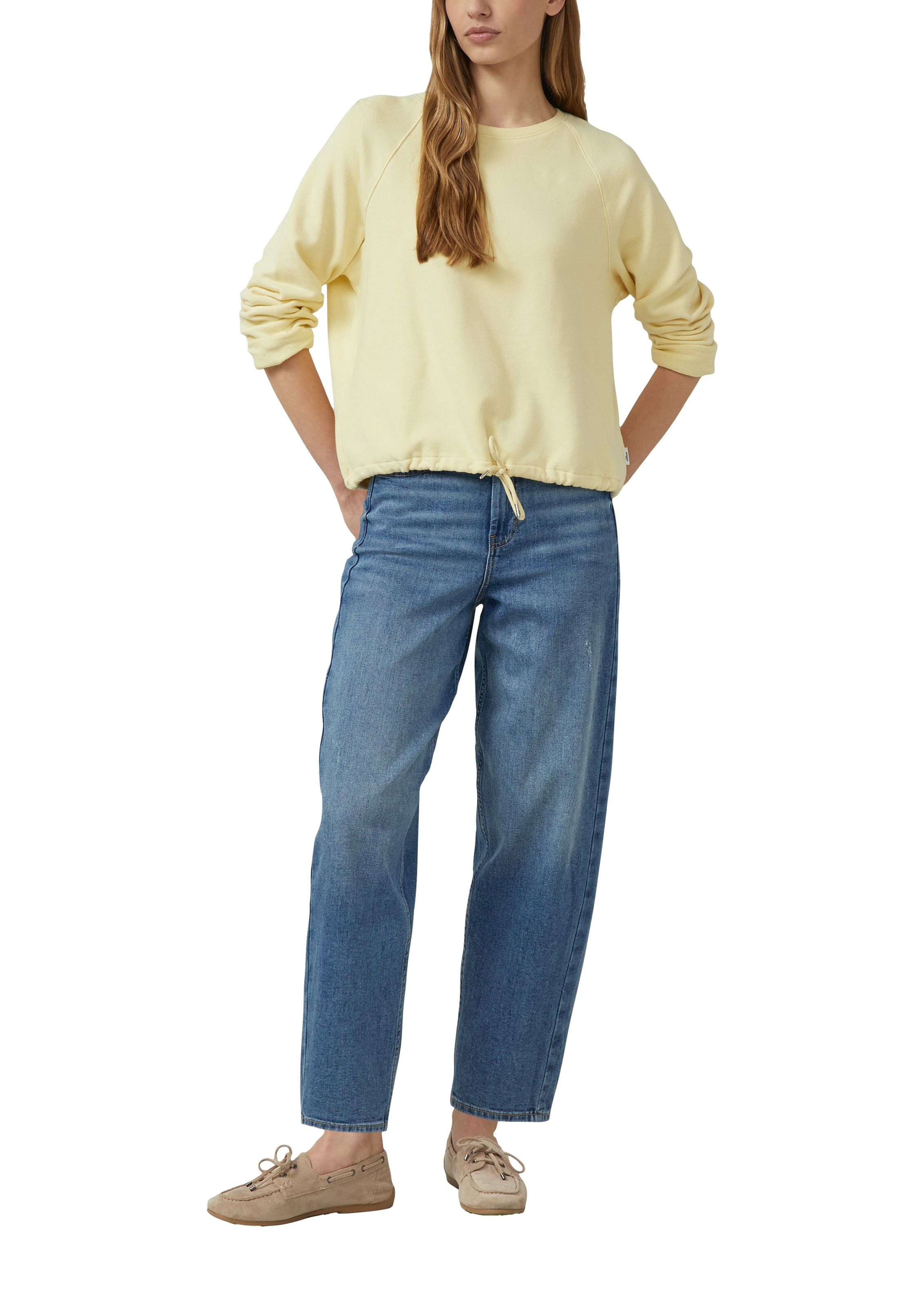 s.Oliver Sweater , mit Bindeband am Saum
