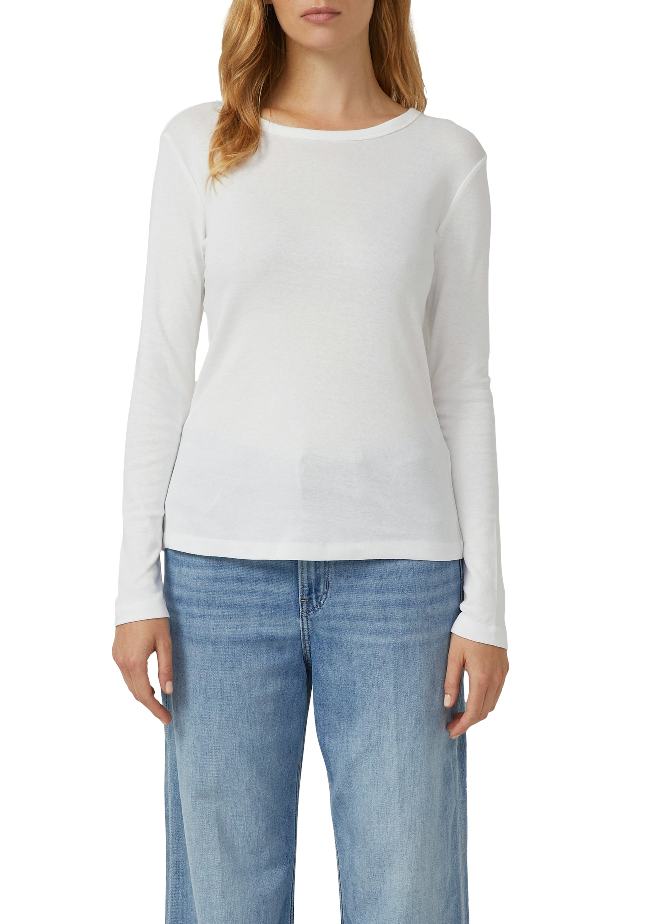 s.Oliver Langarmshirt 2 Stk. mit Rundhalsausschnitt, 2er Pack