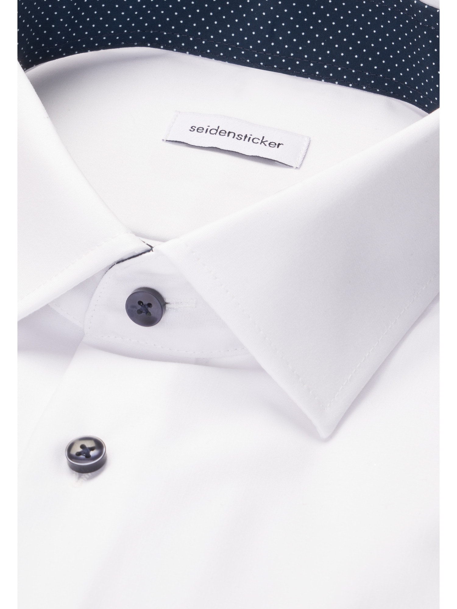 seidensticker Businesshemd »Schwarze Rose« Shaped 1/1 Kentkragen Uni