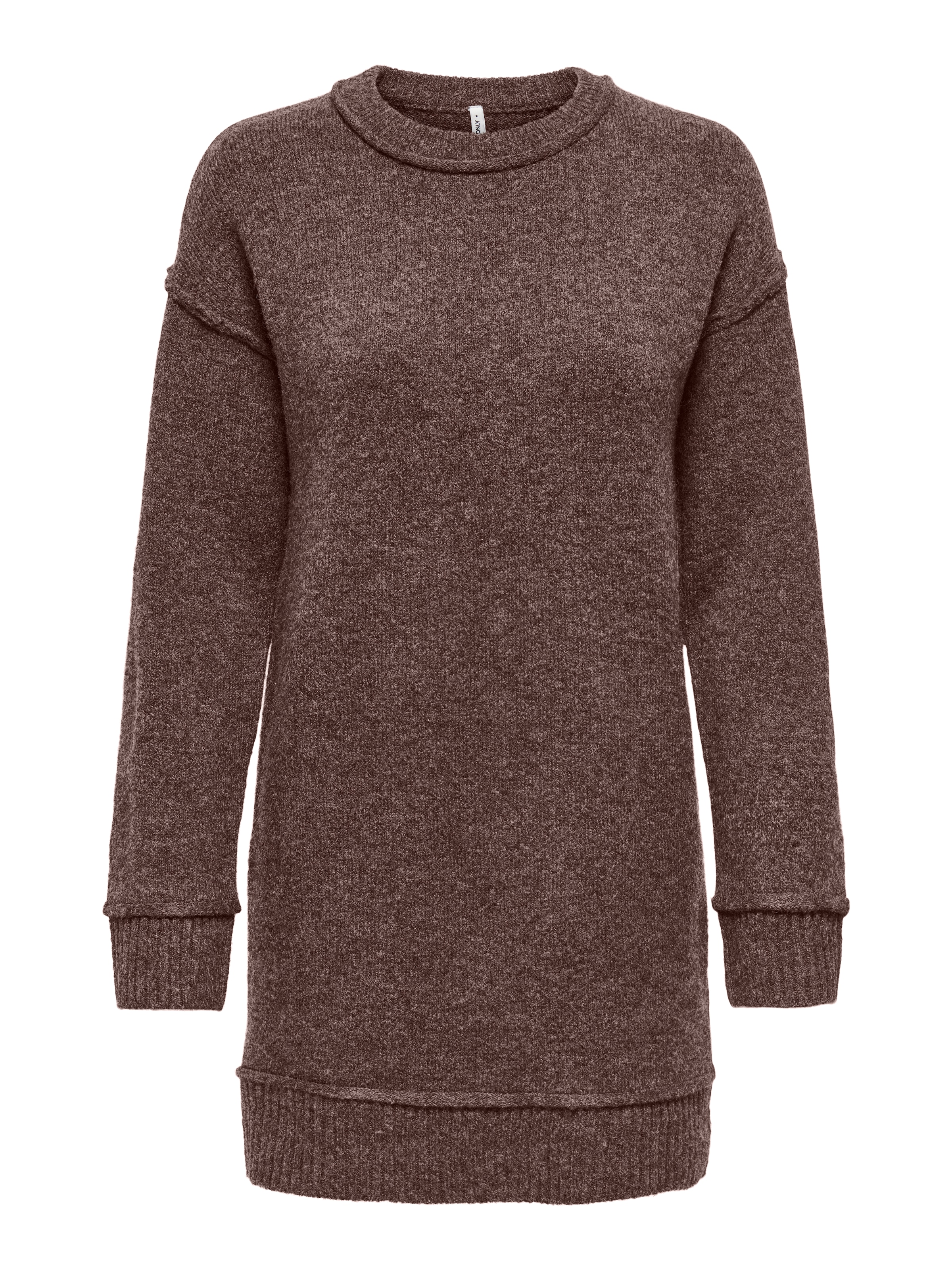 ONLY Midikleid »ONLHAZEL LS O-NECK DRESS BF KNT« Sommerkleid