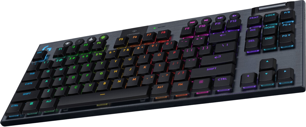 Logitech G Gaming-Tastatur »G915 X LIGHTSPEED TKL Wireless Gaming Keyboard - BLACK - FRA«