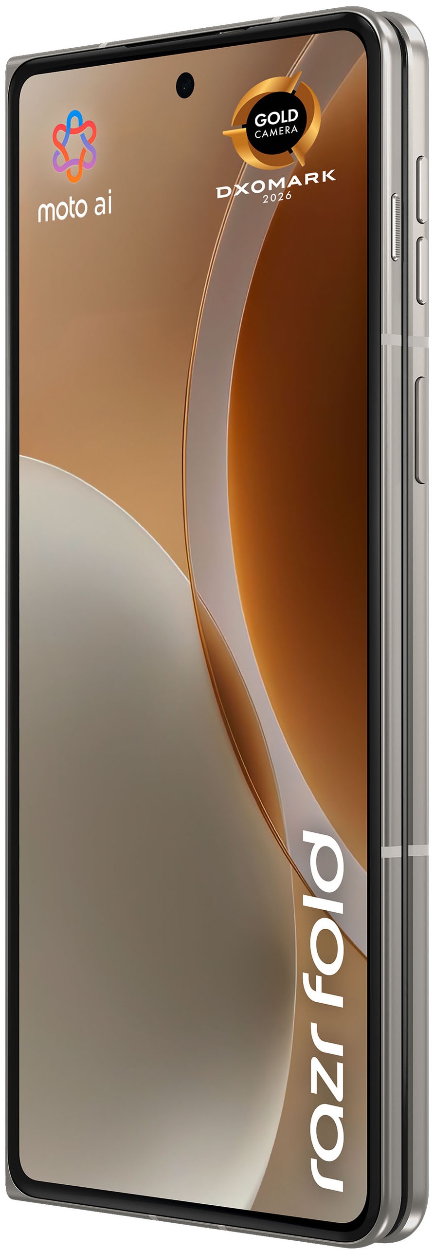 Motorola Smartphone »razr fold« PANTONE® Lily White