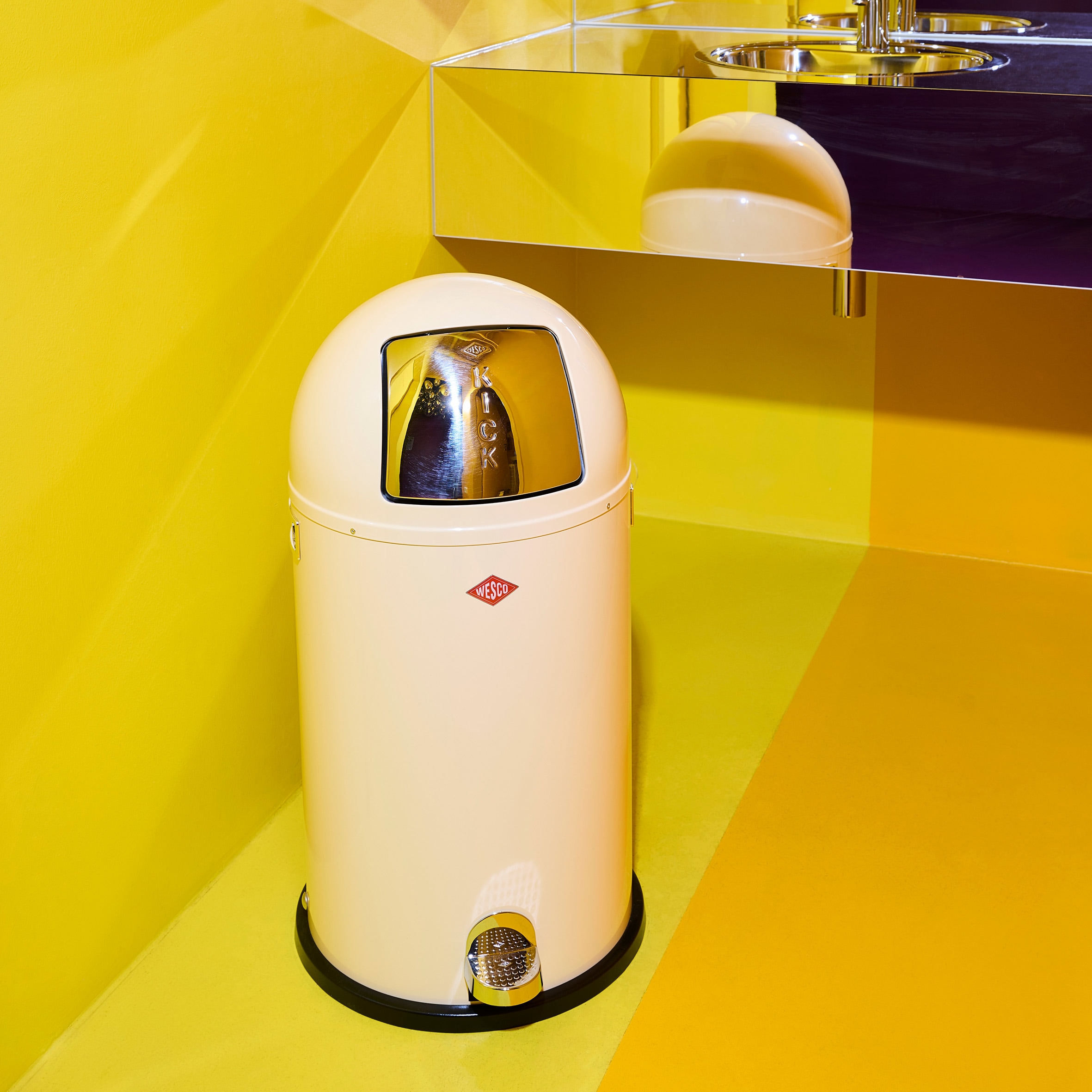 WESCO Mülleimer »Kickboy« 1 Behälter Abfallsammler, 40 Liter