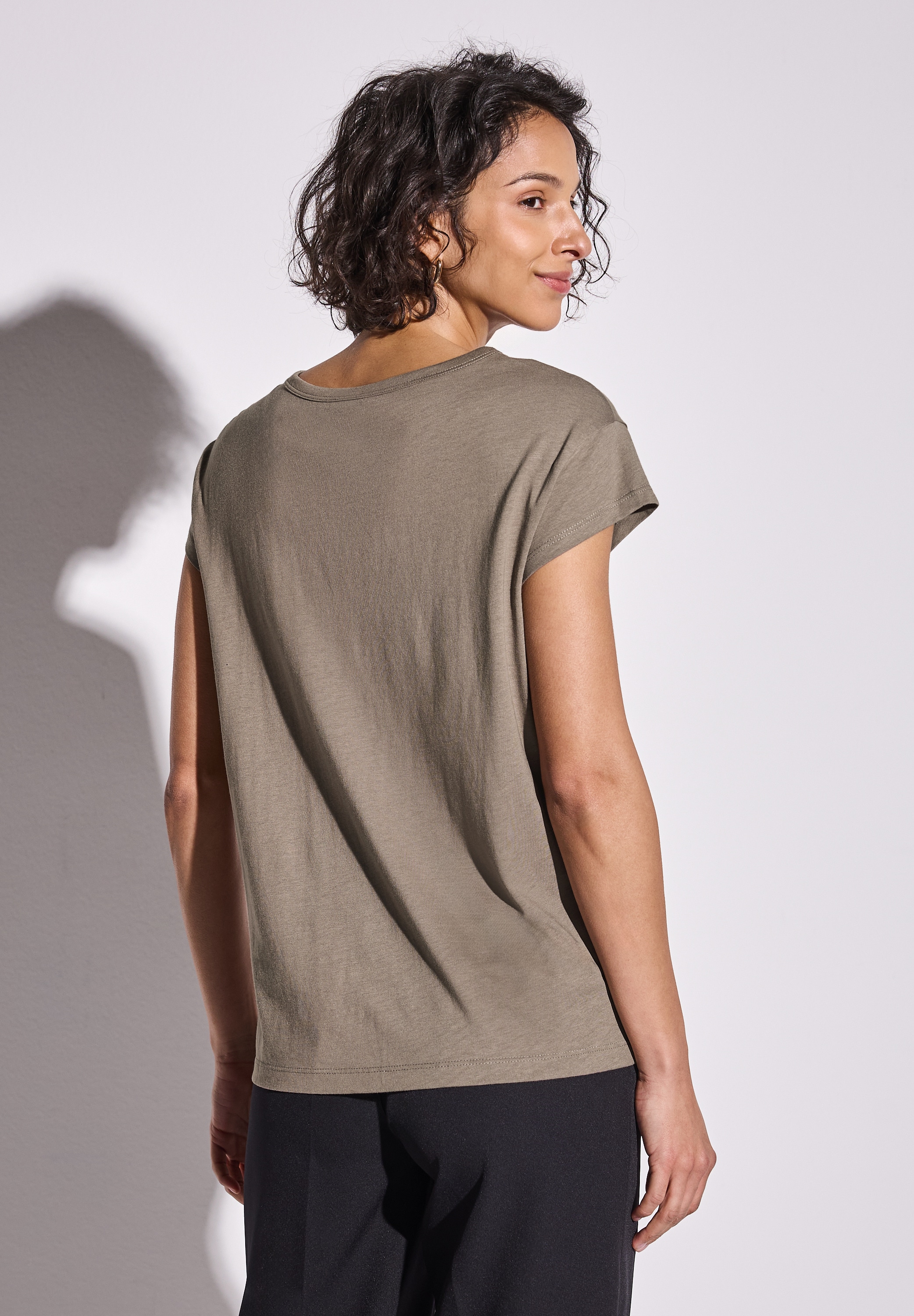STREET ONE T-Shirt, mit Schriftzug