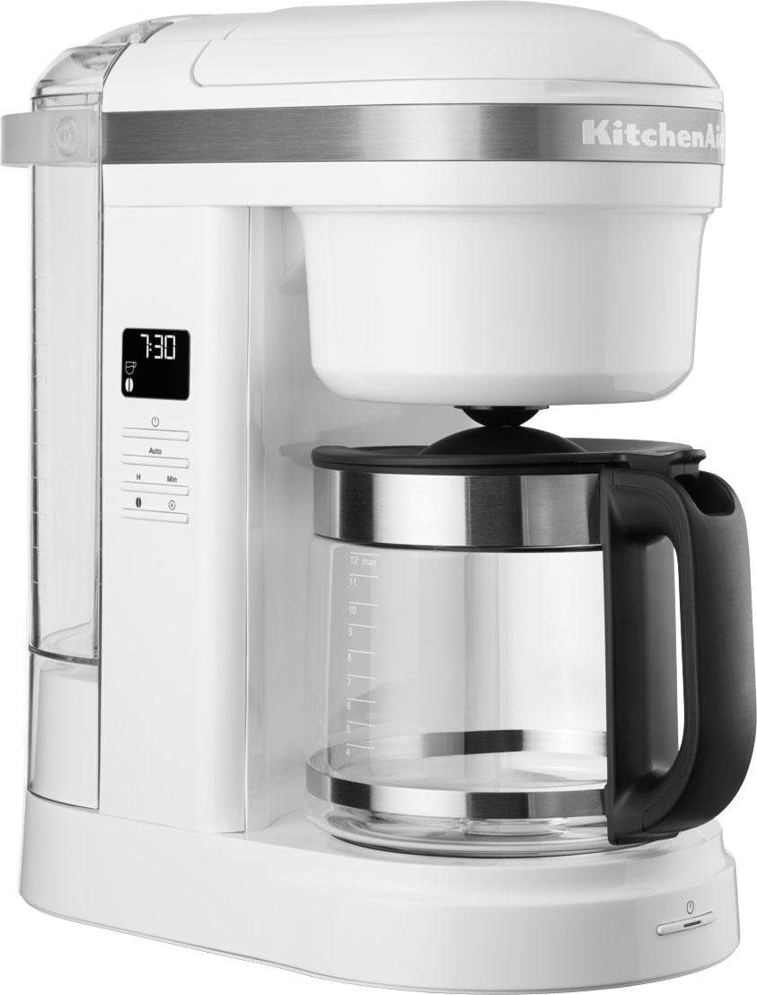 Wasserauslass l OTTO Filterkaffeemaschine spiralförmigem WEISS«, Kaffeekanne, jetzt CLASSIC Drip-Kaffeemaschine »5KCM1208EWH KitchenAid 1,7 mit bei