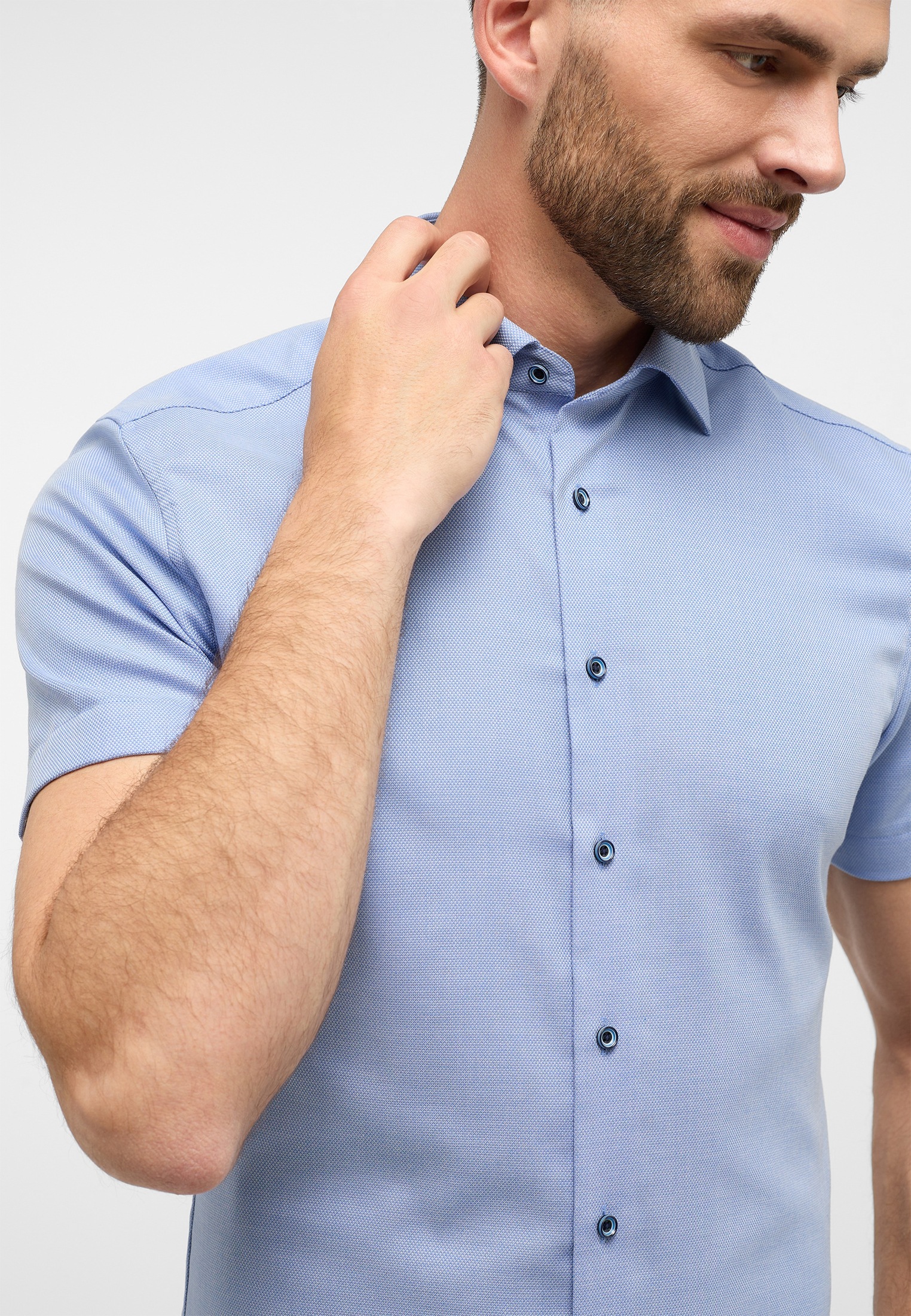 Eterna Kurzarmhemd »SLIM FIT«, NON IRON (bügelfrei)