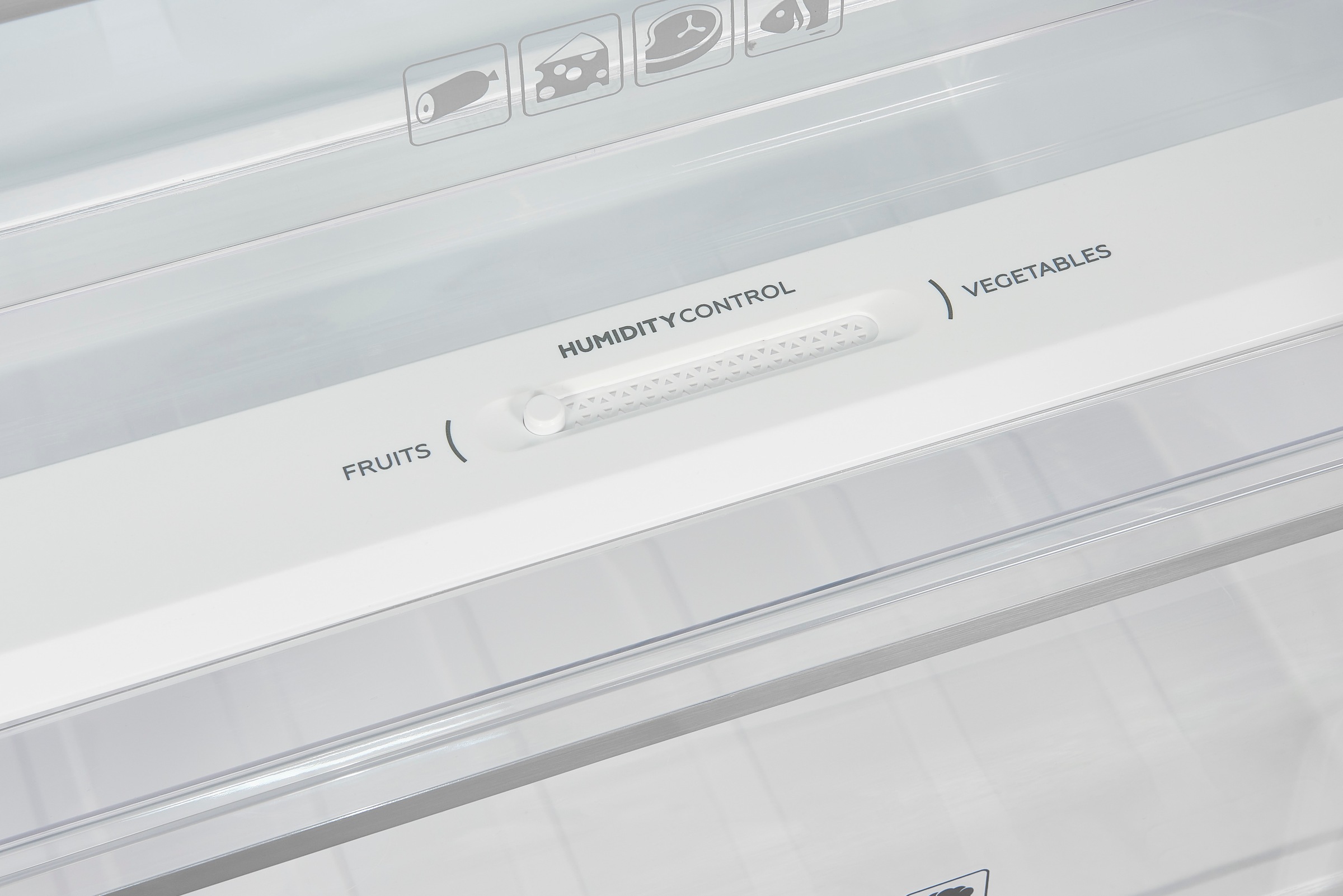 exquisit Vollraumkühlschrank »KS360-V-HE-040E inoxlook-az« 185 cm hoch 60 cm breit Praktisch & modern: Vollraumkühlschrank mit No-Frost & LED-Licht