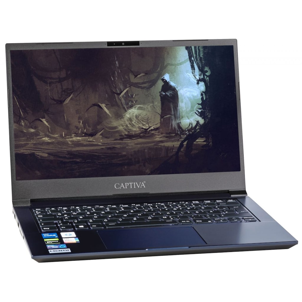 CAPTIVA Gaming-Notebook »Advanced Gaming I63-303«, 35,6 cm, / 14 Zoll, Intel, Core i5, GeForce GTX 1650, 500 GB SSD