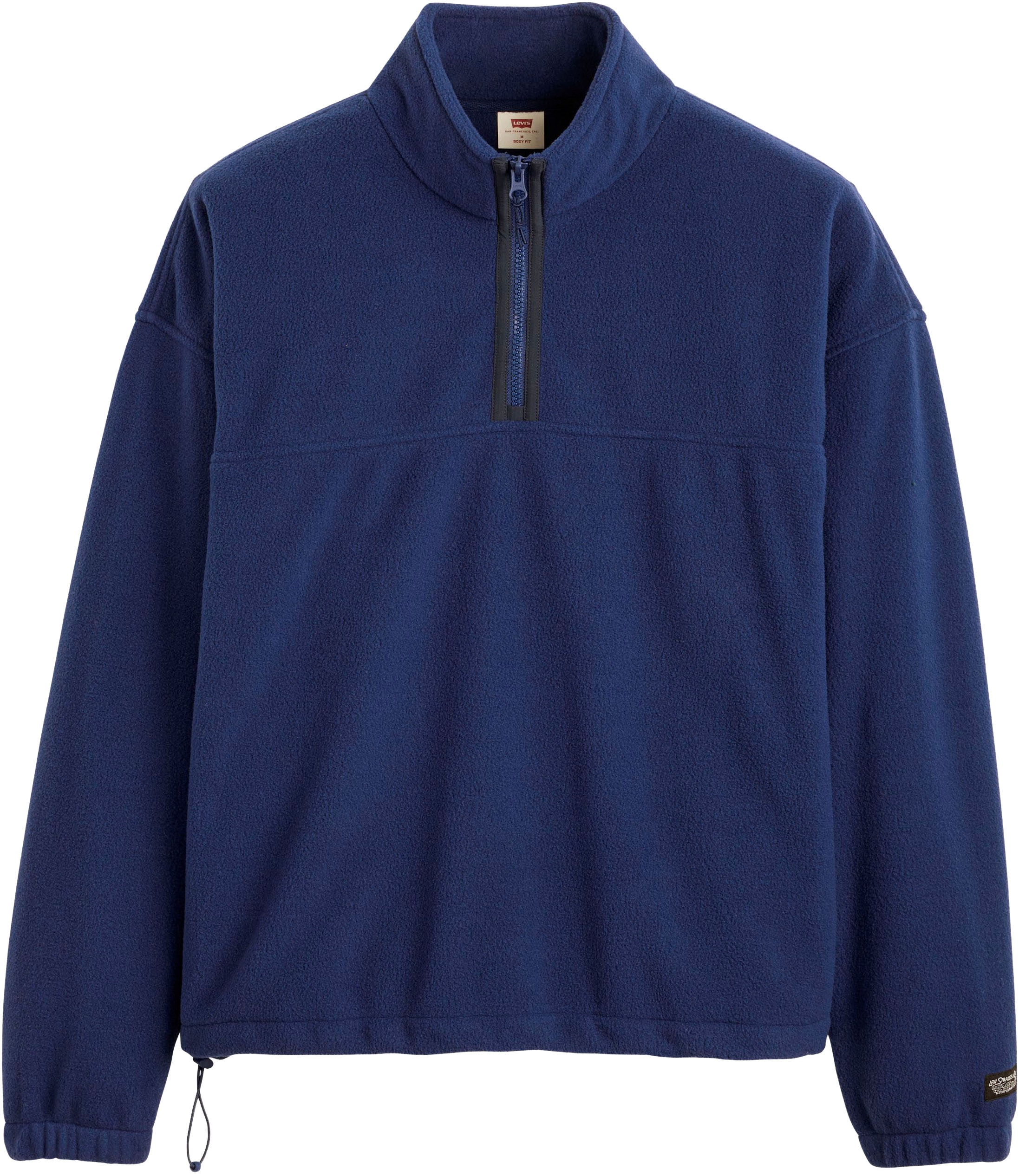 Levi's® Fleecepullover »REDWOOD HALF ZIP«, Saumabschluss mit Tunnelzug
