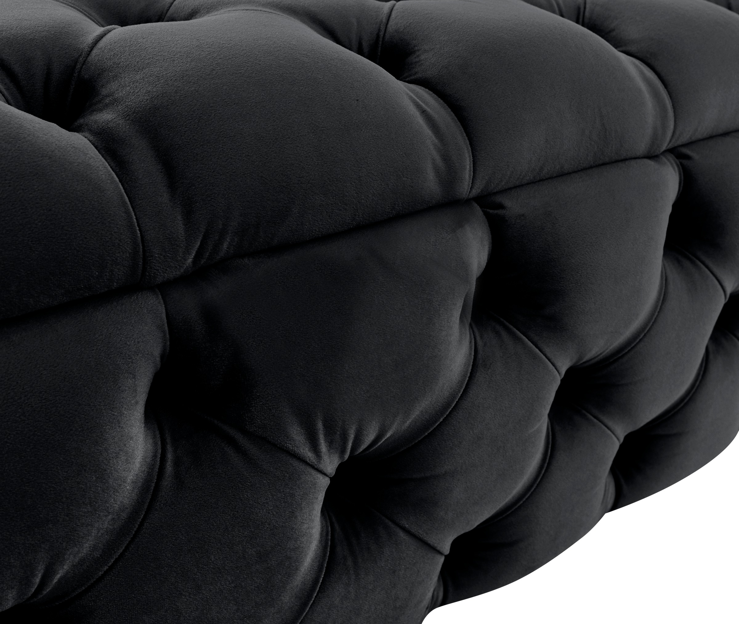 Home affaire Polsterhocker »KALINA, hochwertige Knopfheftung, B/T/H: 120/55/45 cm«, mit Staufach und innenliegenden Laschen zur besseren Aufbewahrung