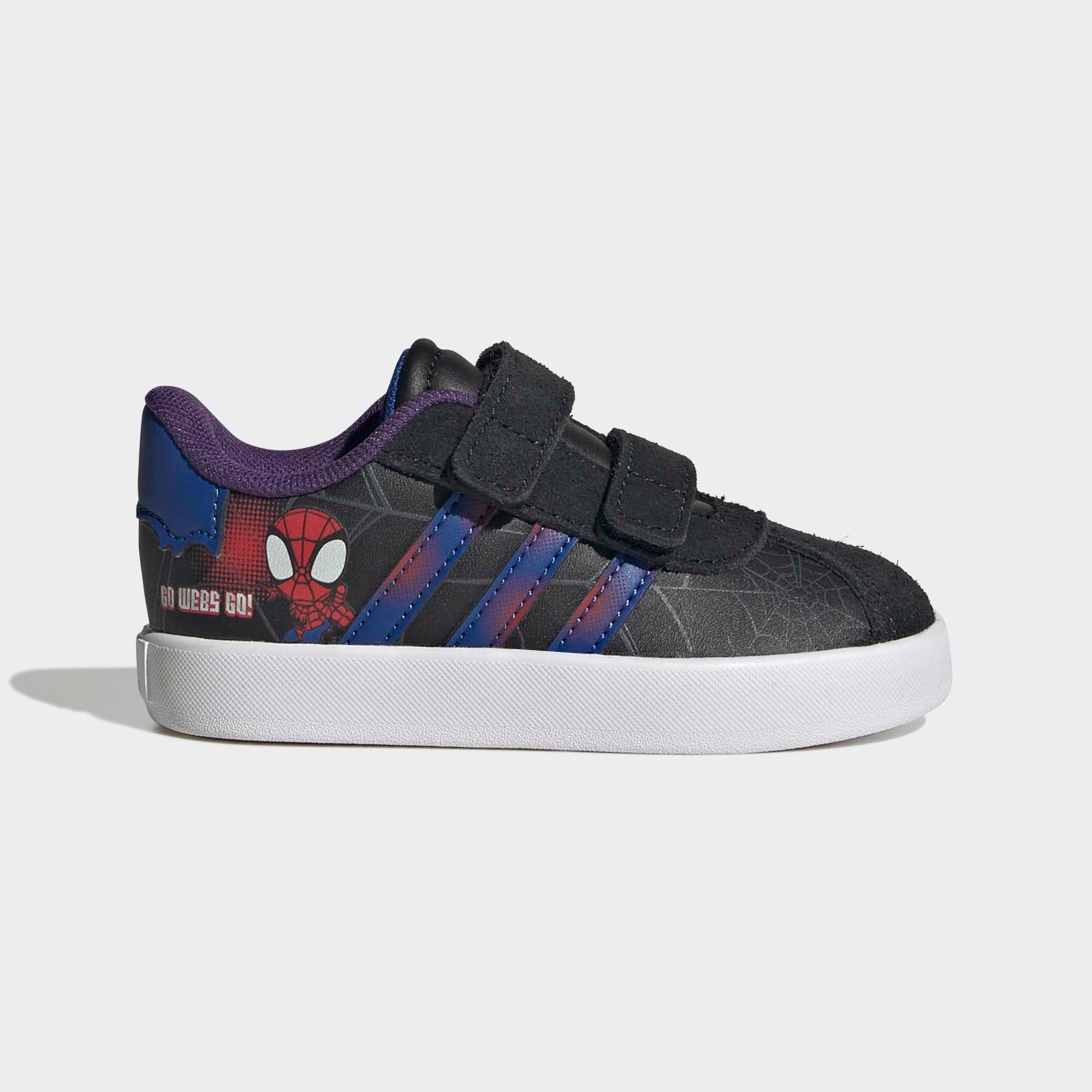 adidas Sportswear Sneaker »VL COURT SPIDER-MAN CF I«  Design auf den Spuren des adidas Samba, für Kinder