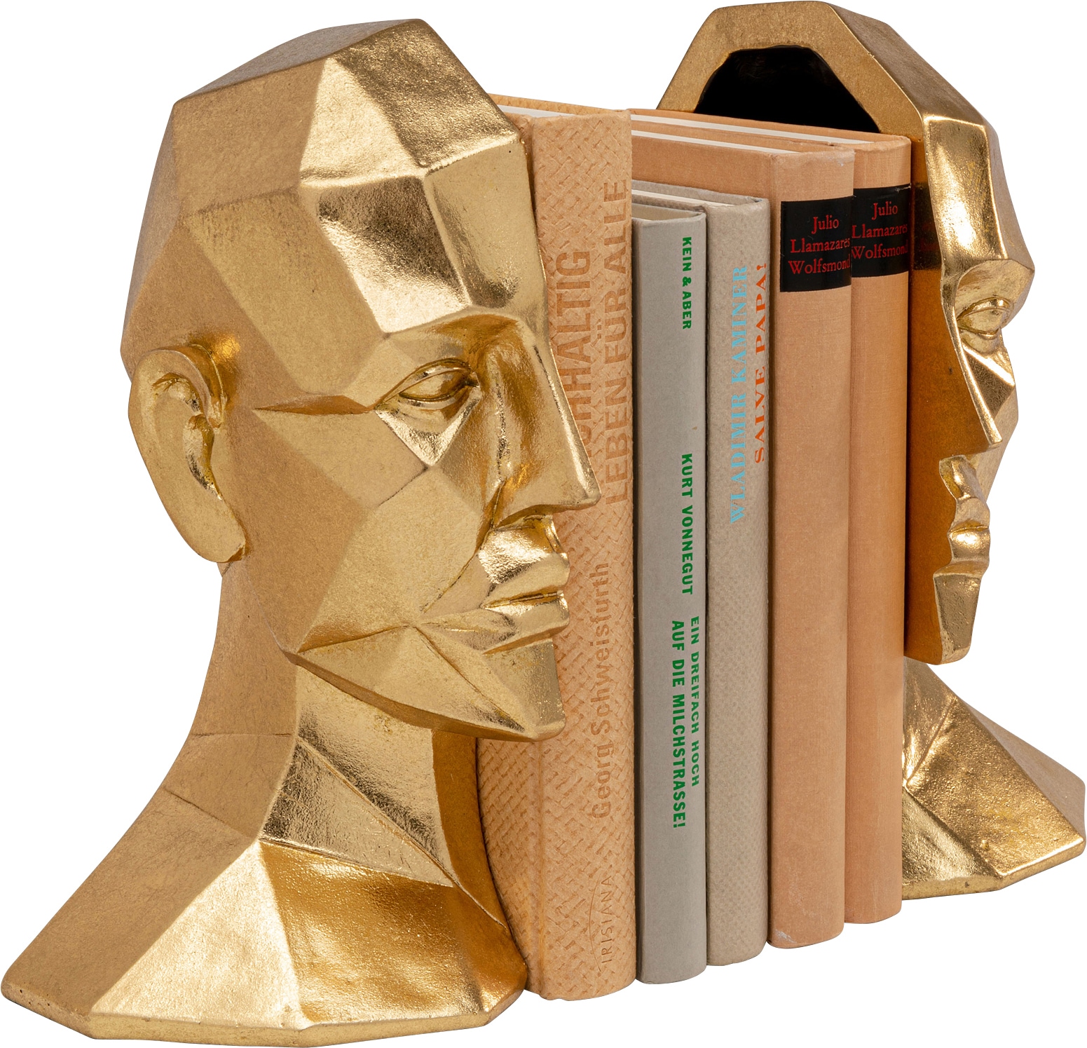 Kare Design Buchstütze »Face« aus Polyresin
