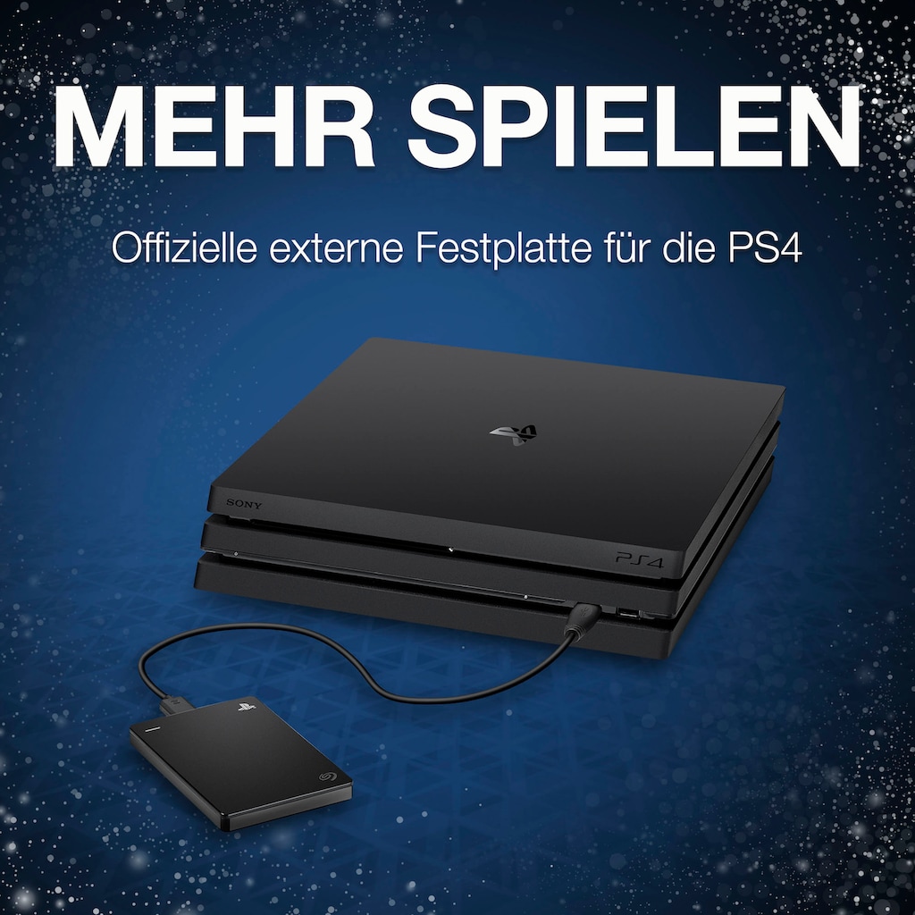 Seagate externe Gaming-Festplatte »Game Drive PS4 STGD2000200«, 2,5 Zoll, Anschluss USB 3.2