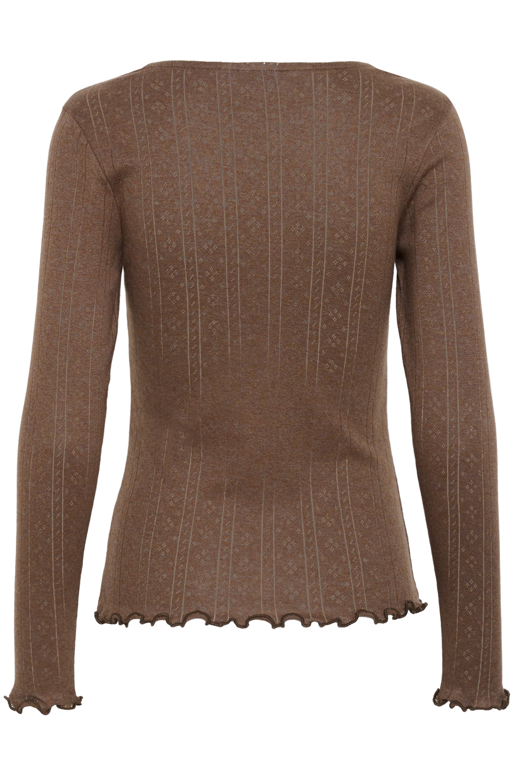 Saint Tropez Langarmshirt »GruSZ«, gewellter Saum