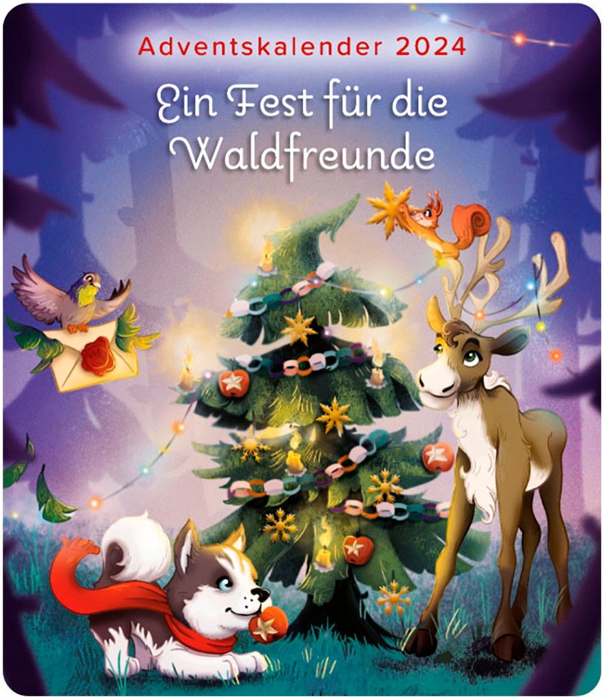 tonies Hörspielfigur »Adventskalender 2024 - Husky - Ein Fest für die Waldfreunde«