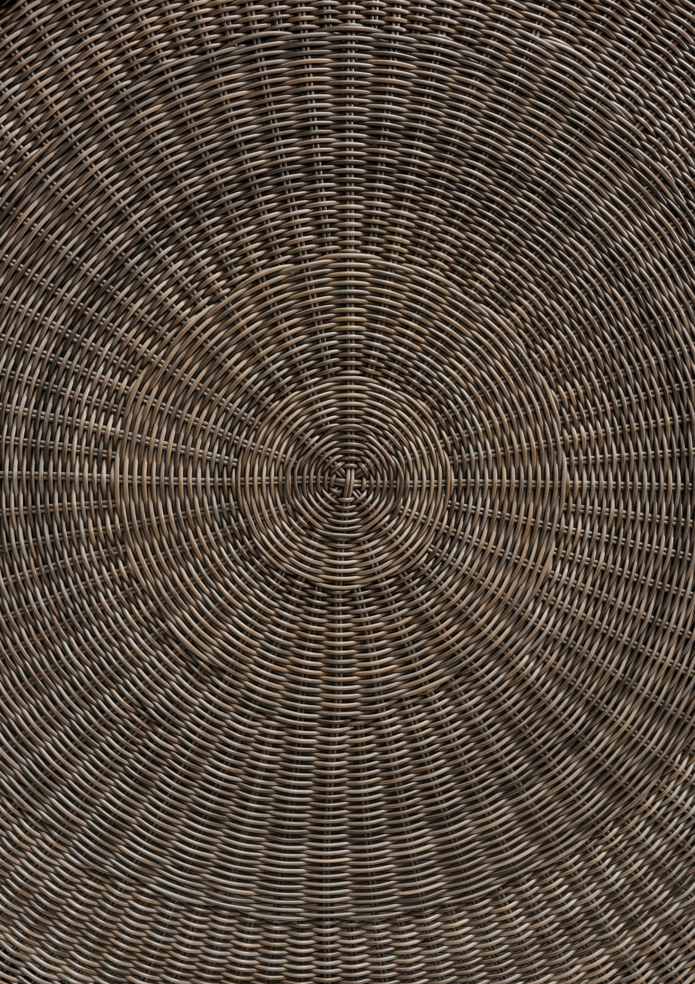 Destiny Gartentisch »LUNA«, (1 St., Ø120x75 cm), (Ø120x75 cm), Aluminium, Polyrattan