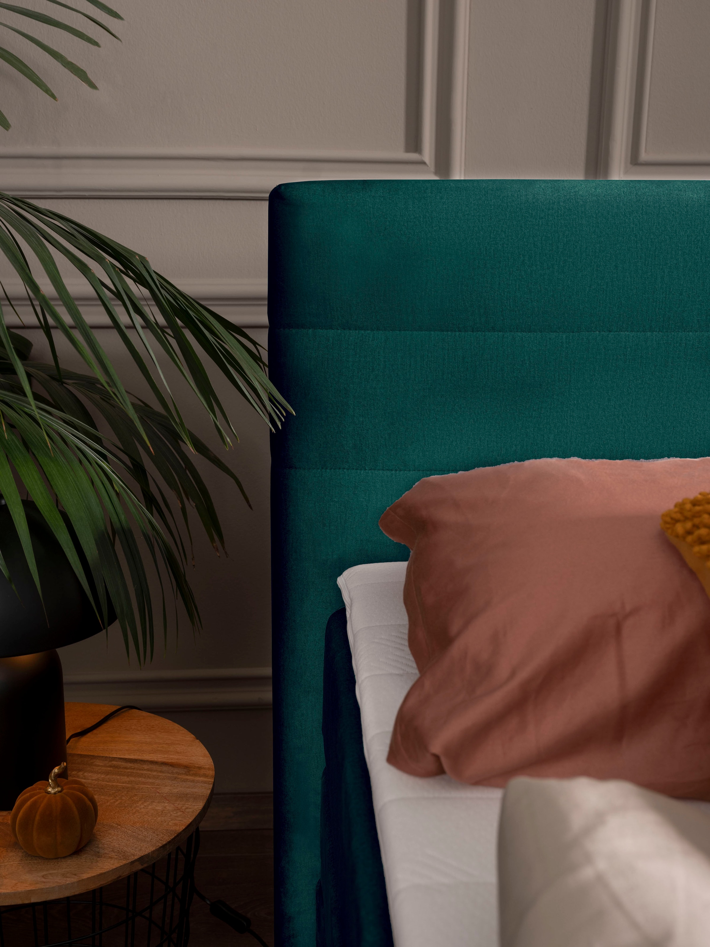 alina Boxspringbett »Powell« inkl. Motor, Matratze und Topper, in unterschiedlichen Ausführungen