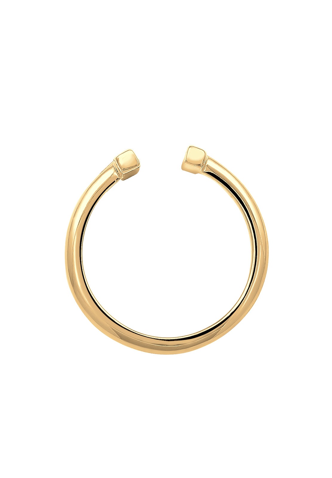 Elli Silberring »Ring Offen Verstellbar Geo Stab Minimal 925 Silber«