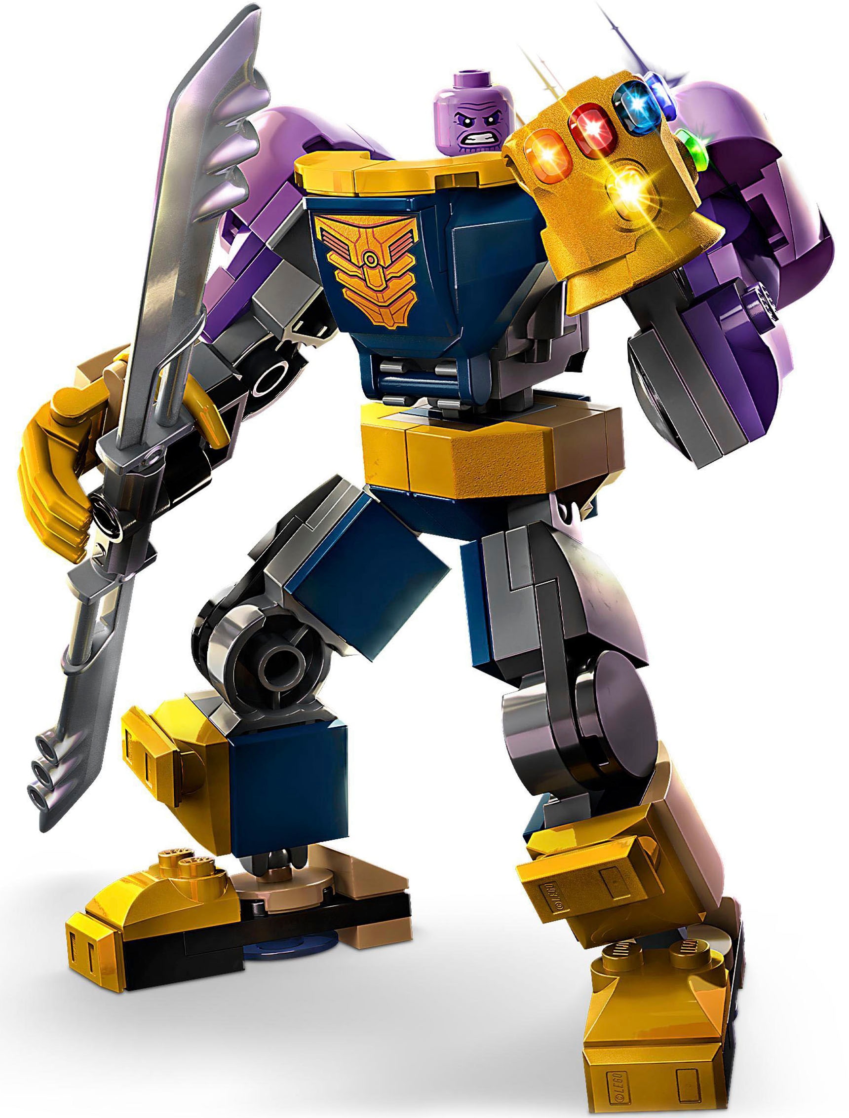 LEGO® Konstruktionsspielsteine »Thanos Mech (76242), LEGO® Marvel«, (113 St.), Made in Europe