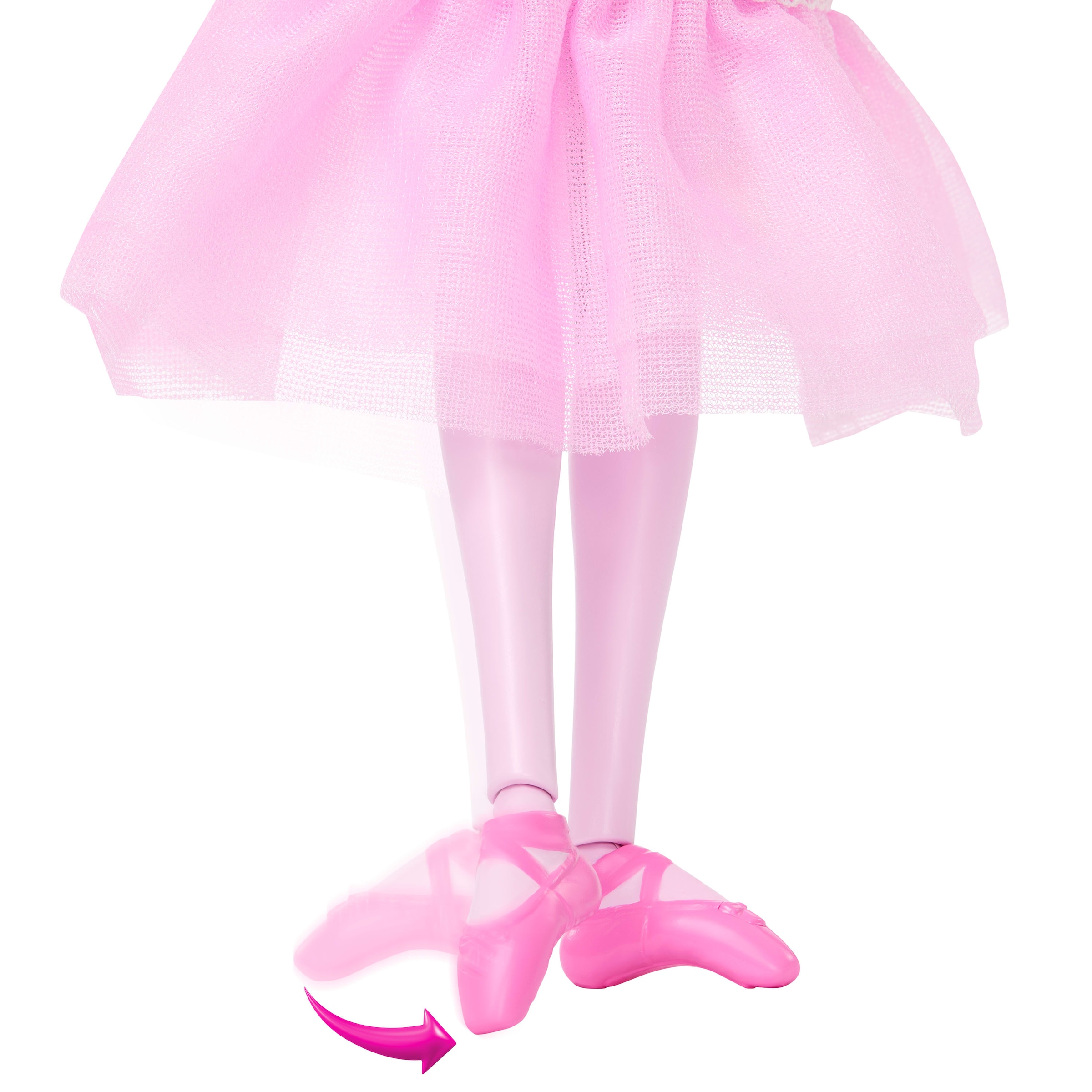 Barbie Anziehpuppe »Barbie in: Der Nussknacker Ballerina-Puppe Clara« mit beweglichen Fußgelenken inkl. Spielzeug-Nussknacker