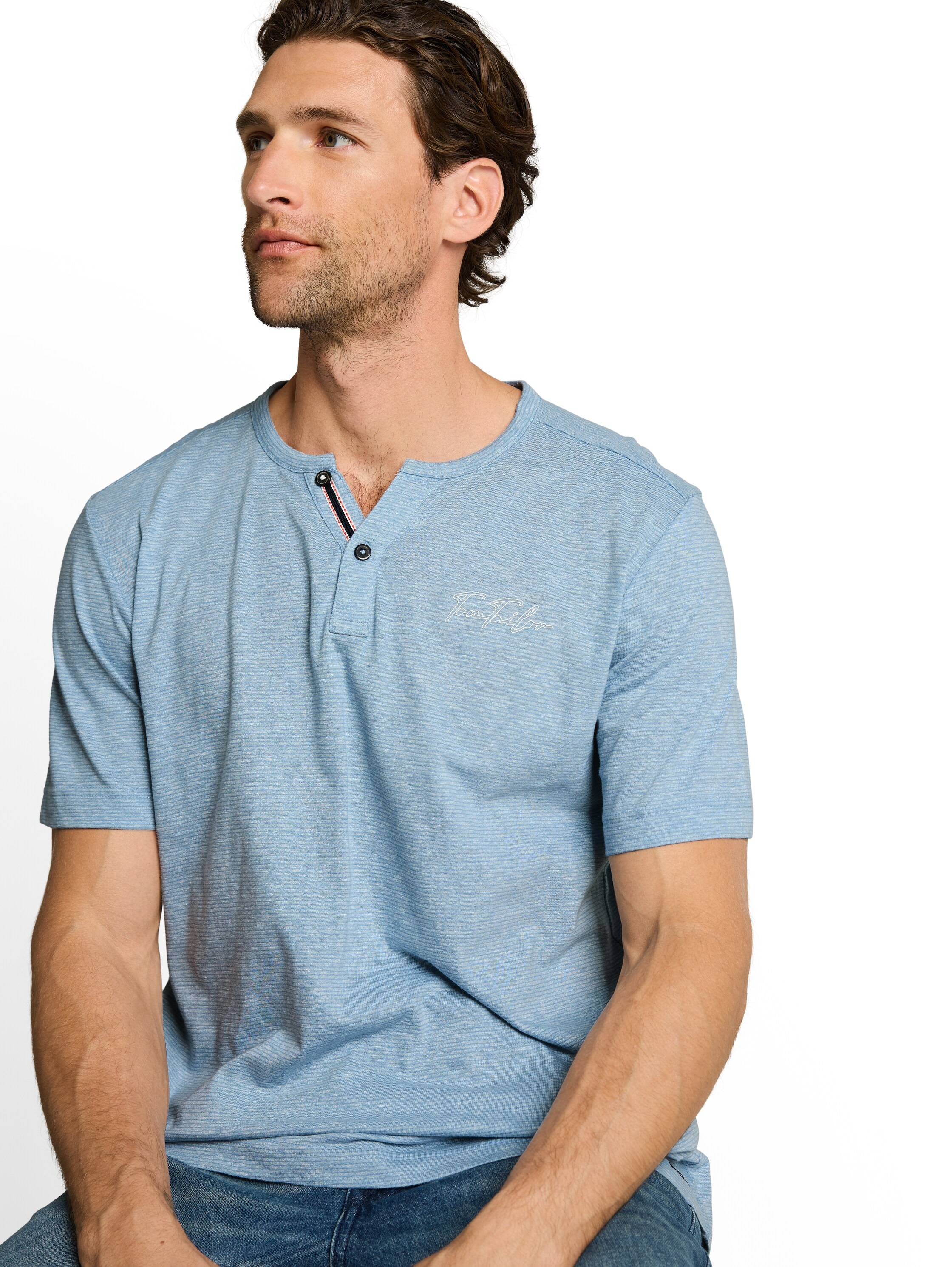 TOM TAILOR T-Shirt mit Schriftzug