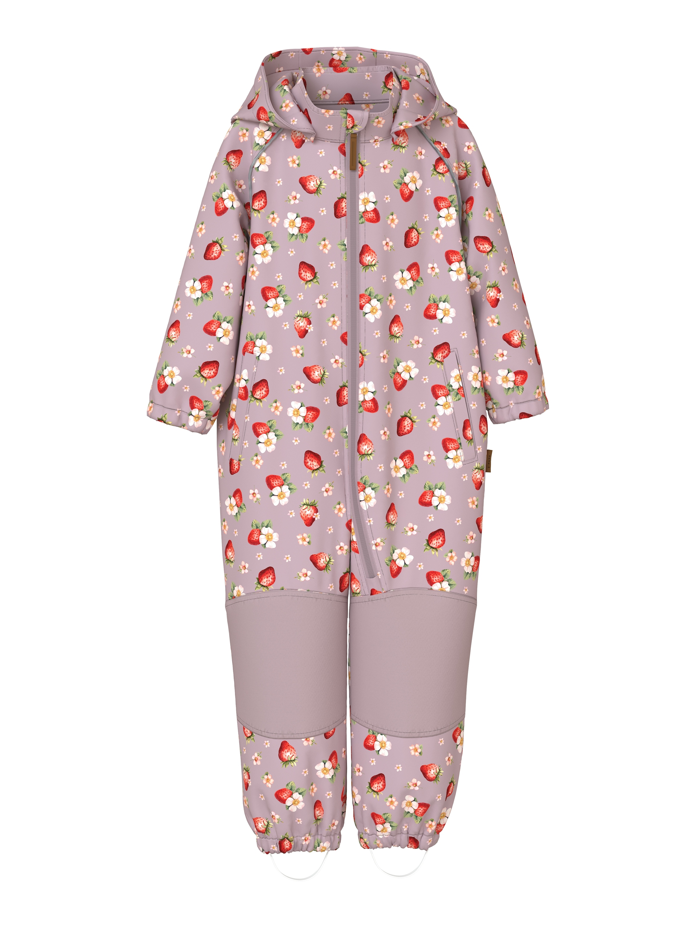 Name It Softshelloverall »NMFALFA08 SOFTSHELL SUIT AOP 1FO NOOS« mit verstellbarer und abnehmbarer Fußschlaufe