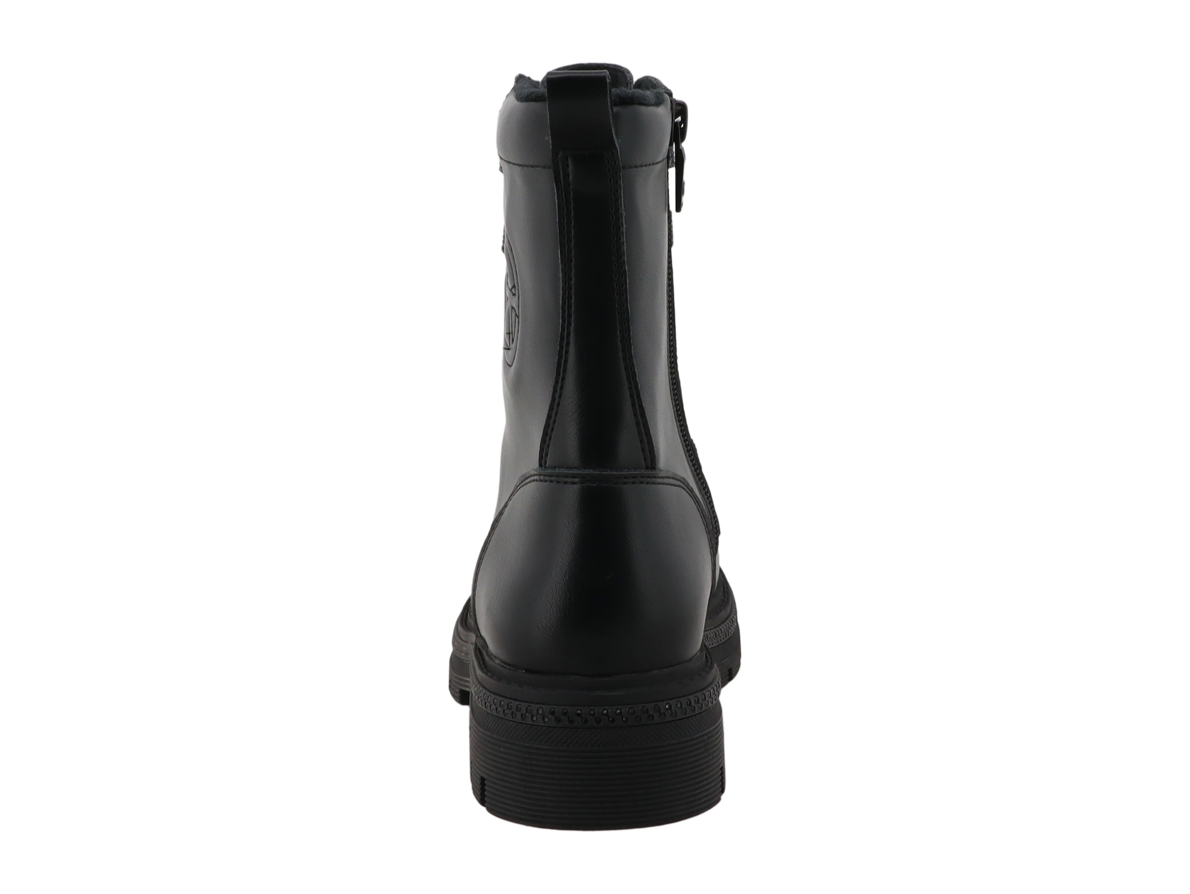 TOM TAILOR Schnürstiefelette  Blockabsatz, Schnürboots mit Glitzerdetails