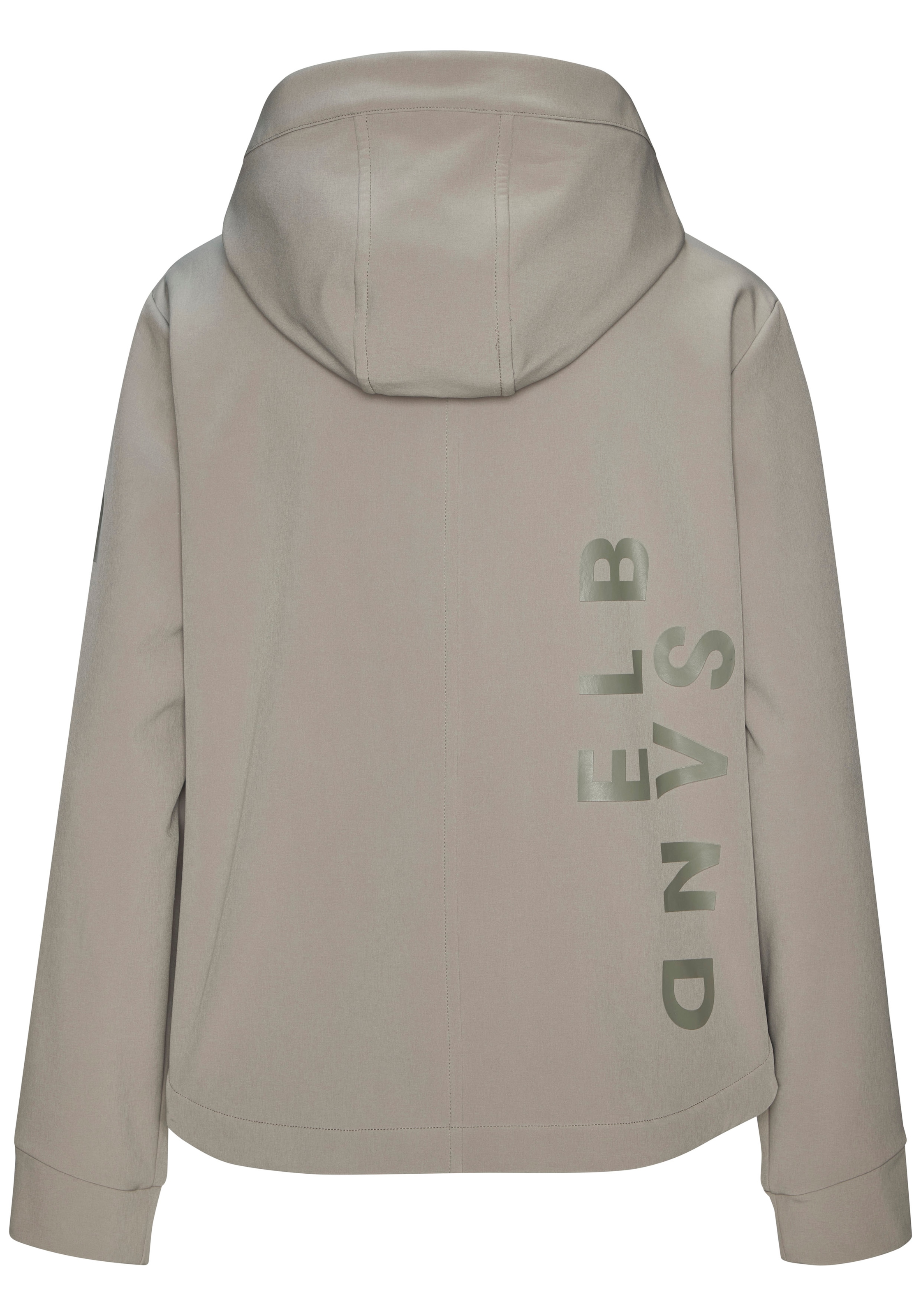 Elbsand Softshelljacke mit verstellbarer Kapuze
