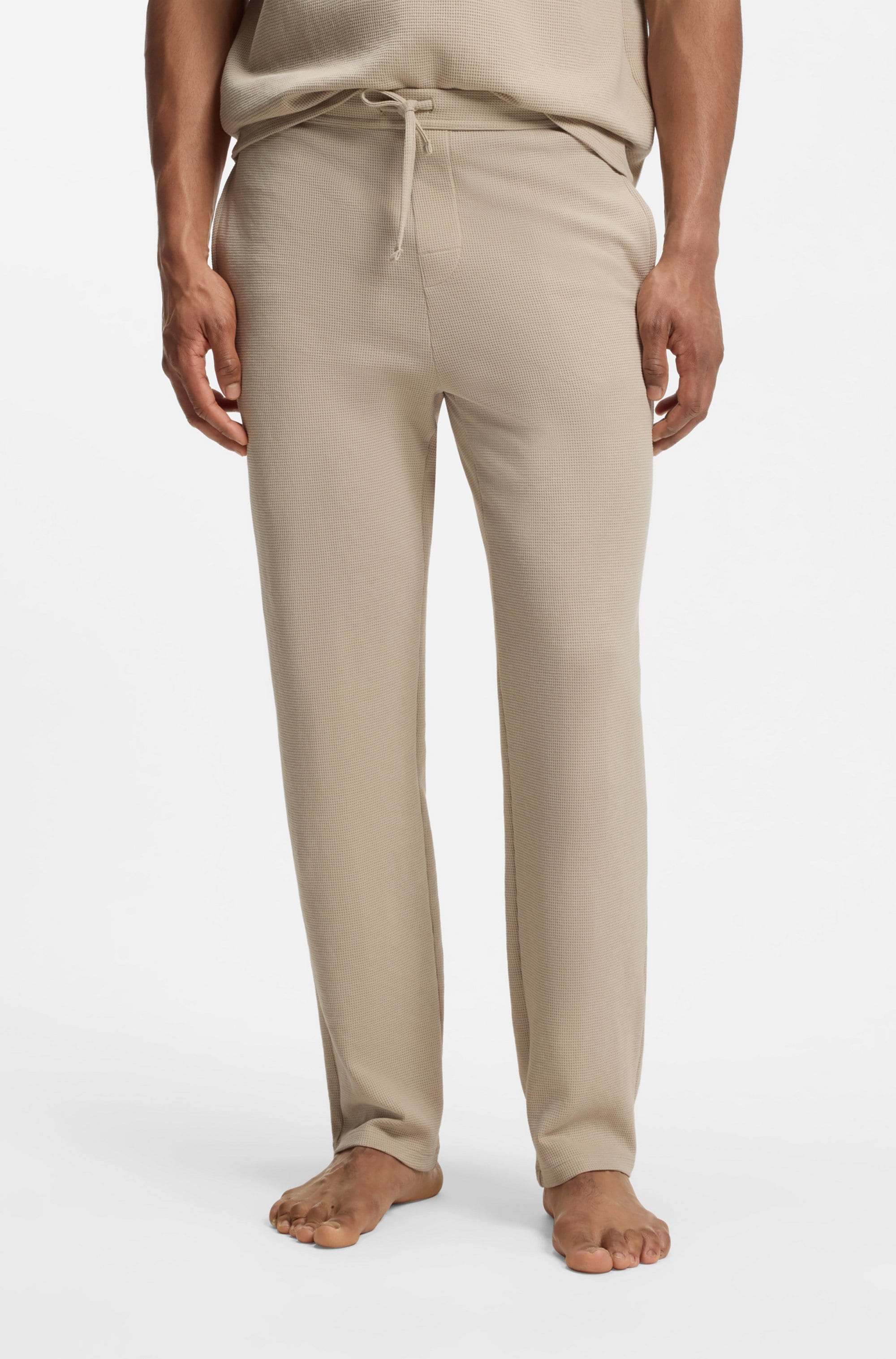 BOSS Pyjamahose »Waffle Pants«