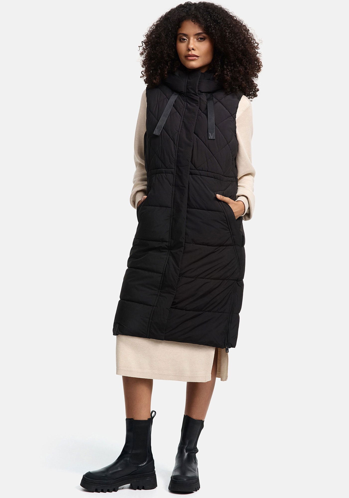 Marikoo Steppweste »Marikoo Narikaa Damen Winterweste N018«