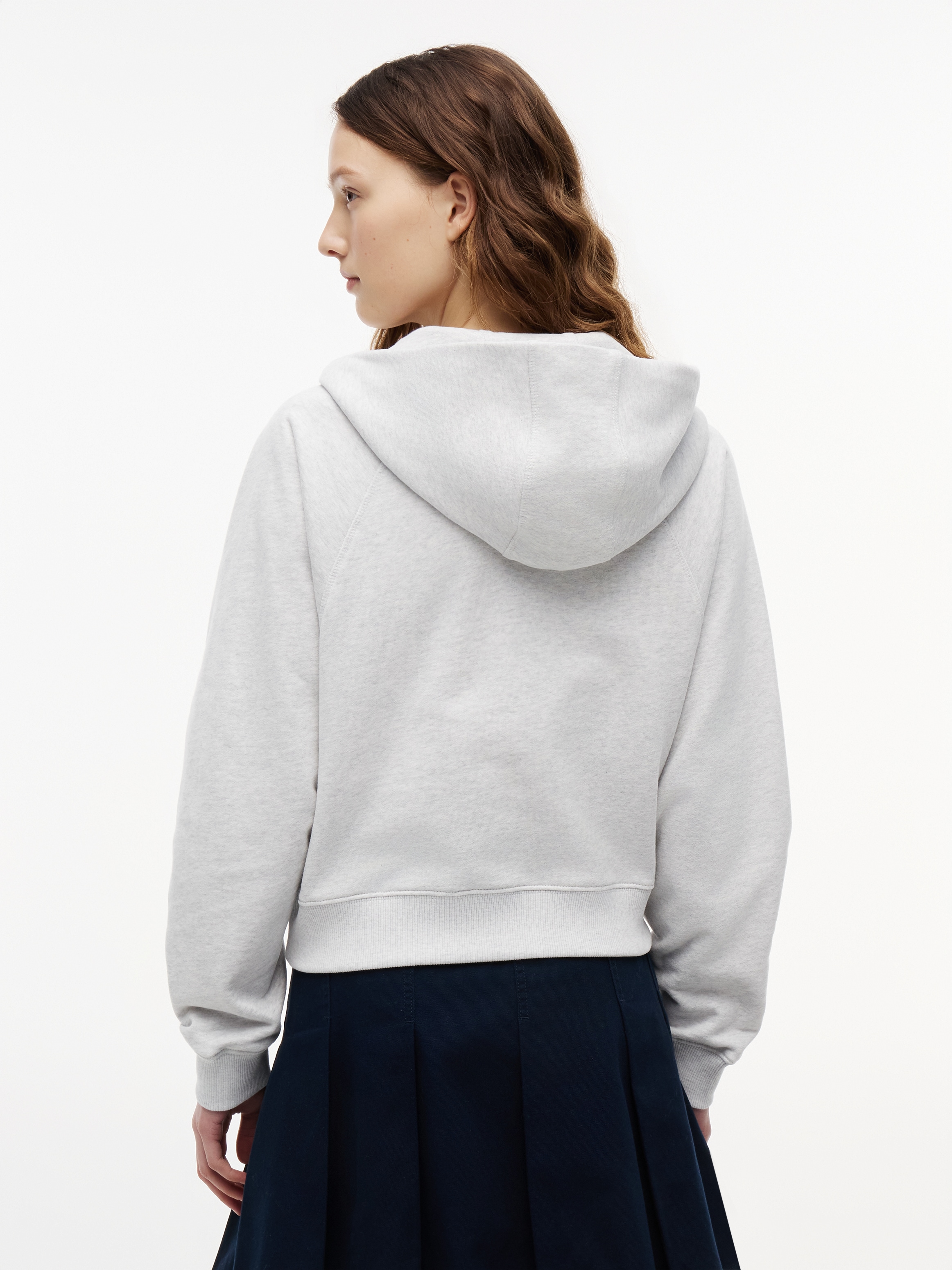 Tommy Jeans Kapuzensweatjacke »TJW BXY S FLAG ZIP THRU HOODIE« Baumwolle, Kapuze, Kängurutasche